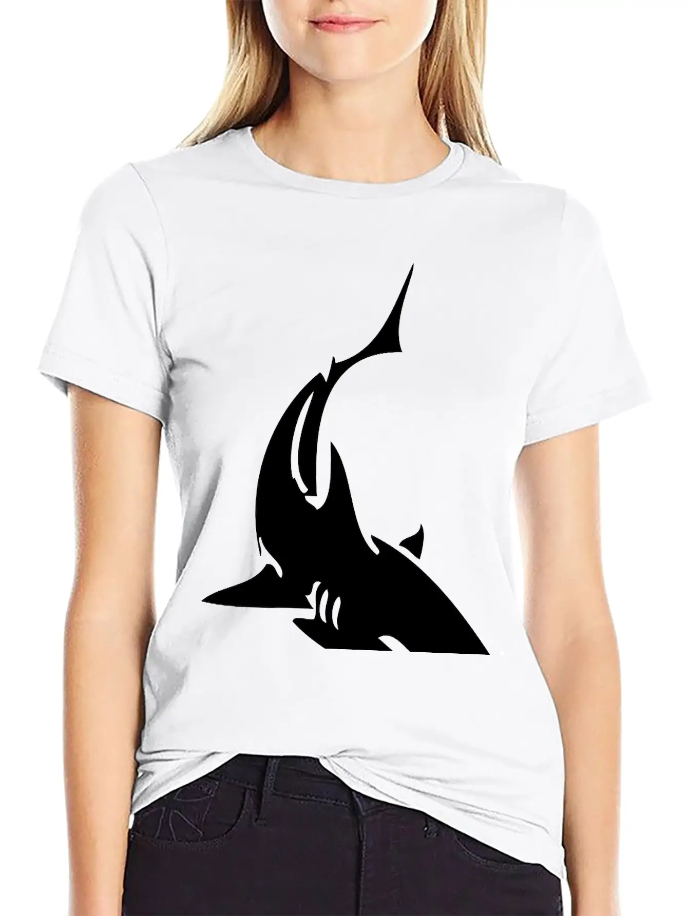 Shark Stylish Everyday T-Shirt – Unisex Basic Cotton Tee
