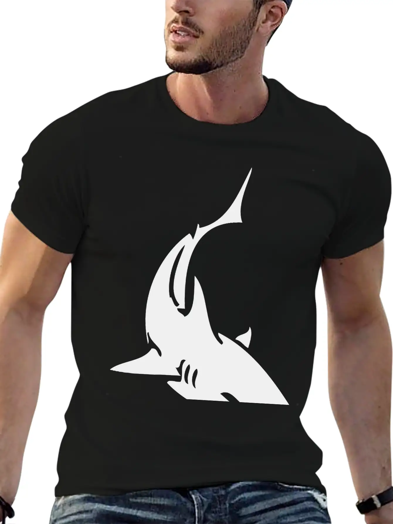 Shark Stylish Everyday T-Shirt – Unisex Basic Cotton Tee