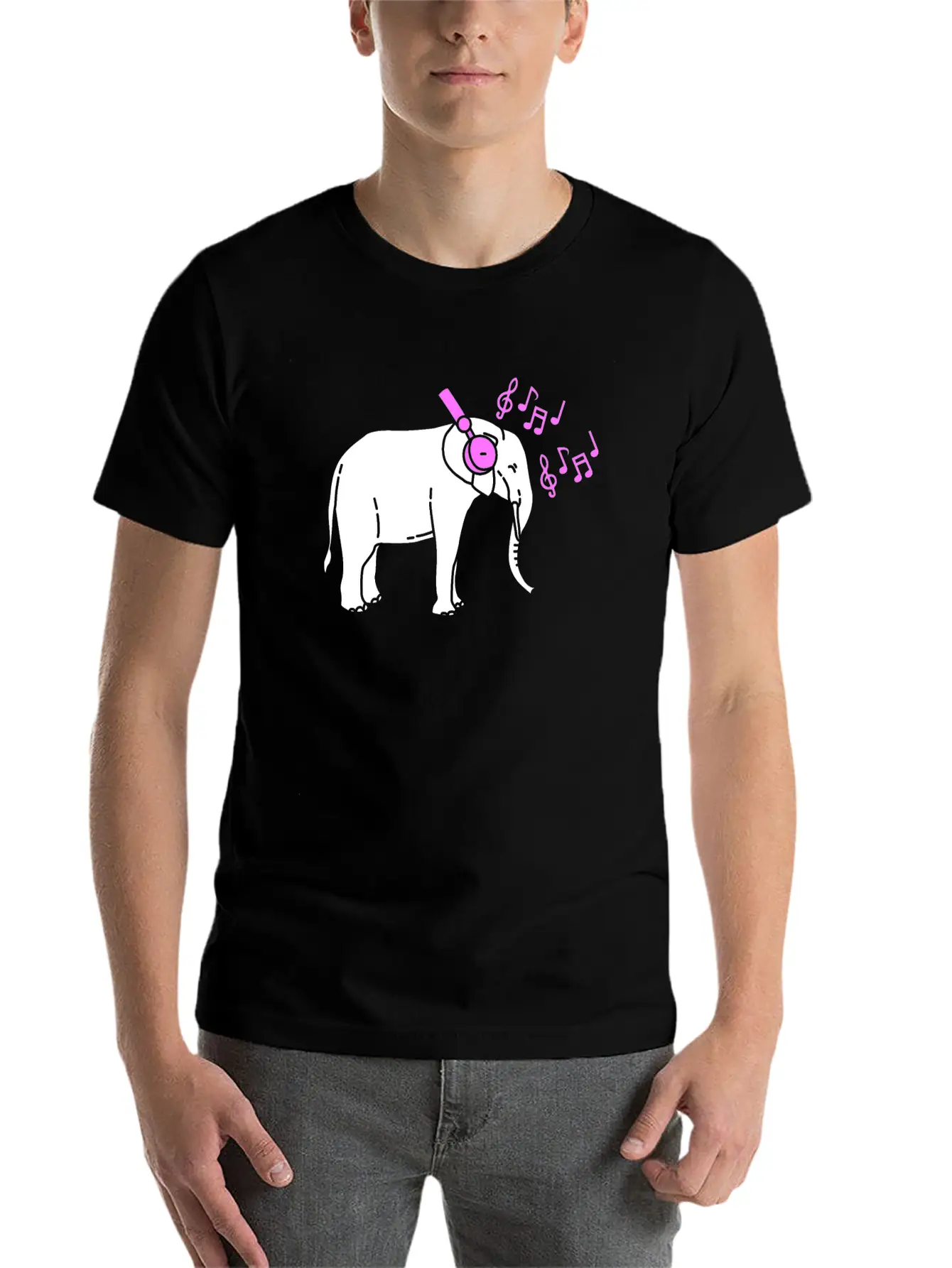 She DJ Basic Graphic T-Shirt – Daily Comfort In Soft Cotton