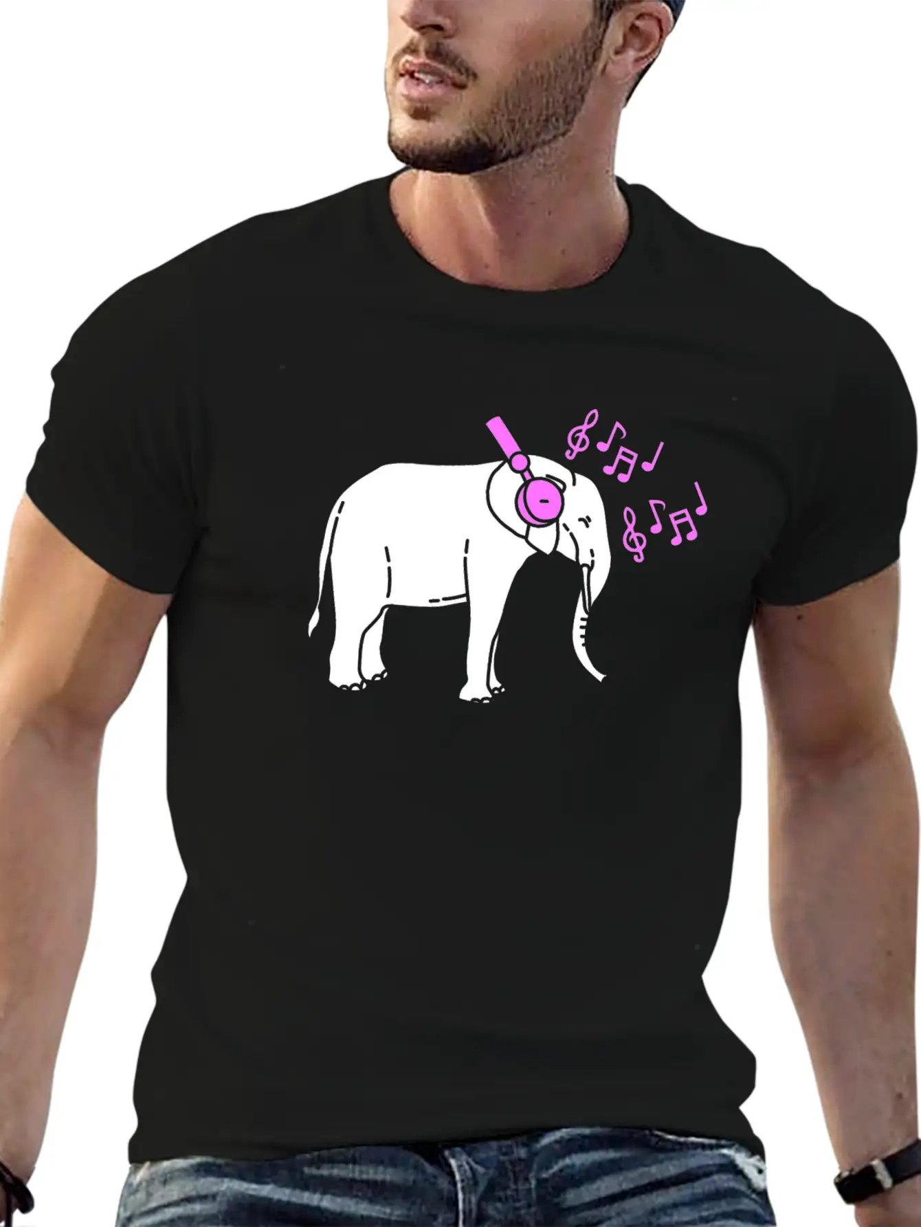 She DJ Basic Graphic T-Shirt – Daily Comfort In Soft Cotton