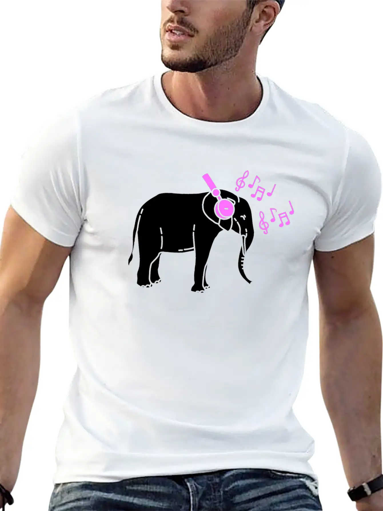 She DJ Basic Graphic T-Shirt – Daily Comfort In Soft Cotton