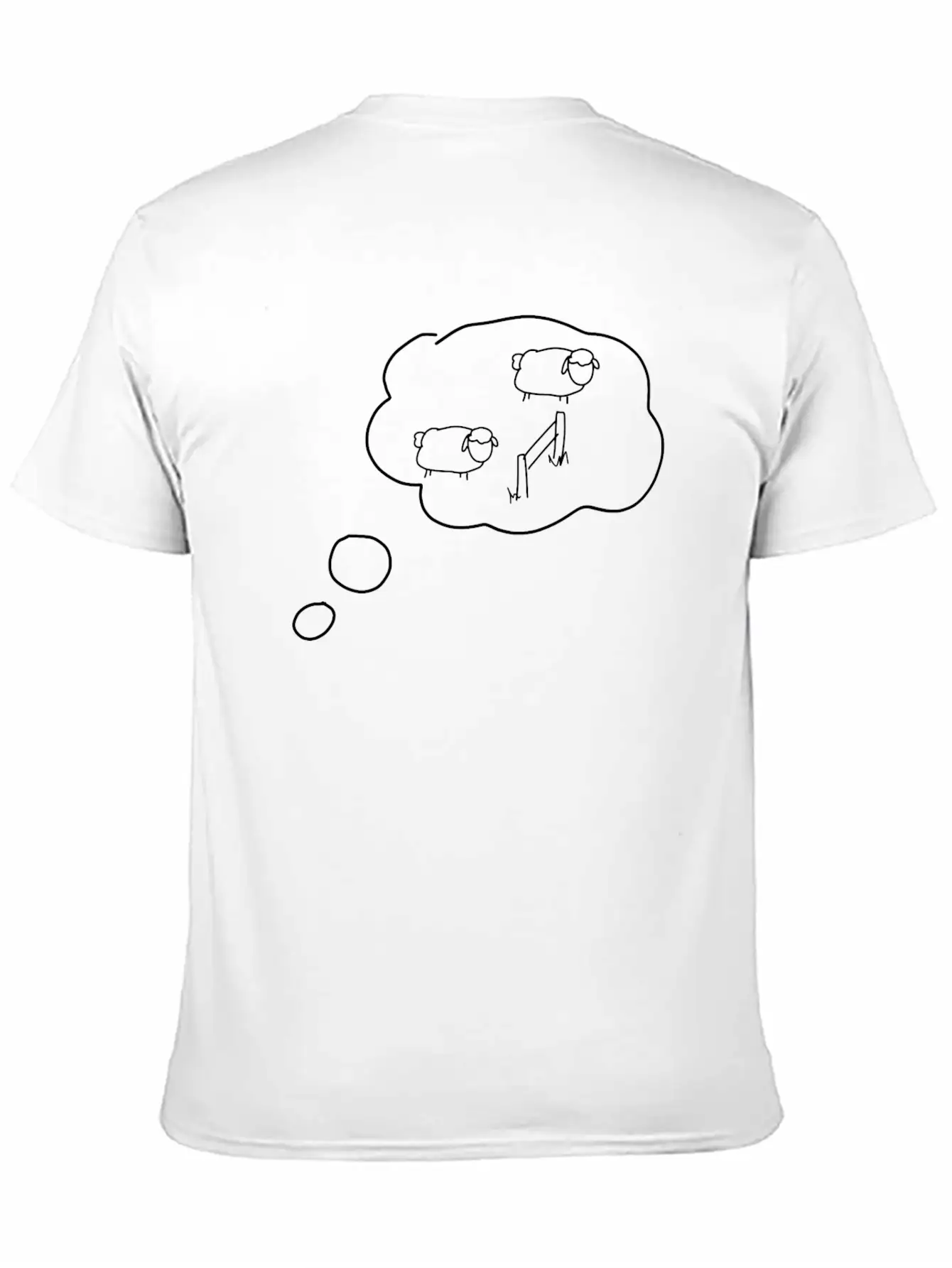 Sheep Dream Dream Stylish Everyday T-Shirt – Unisex Basic Cotton Tee