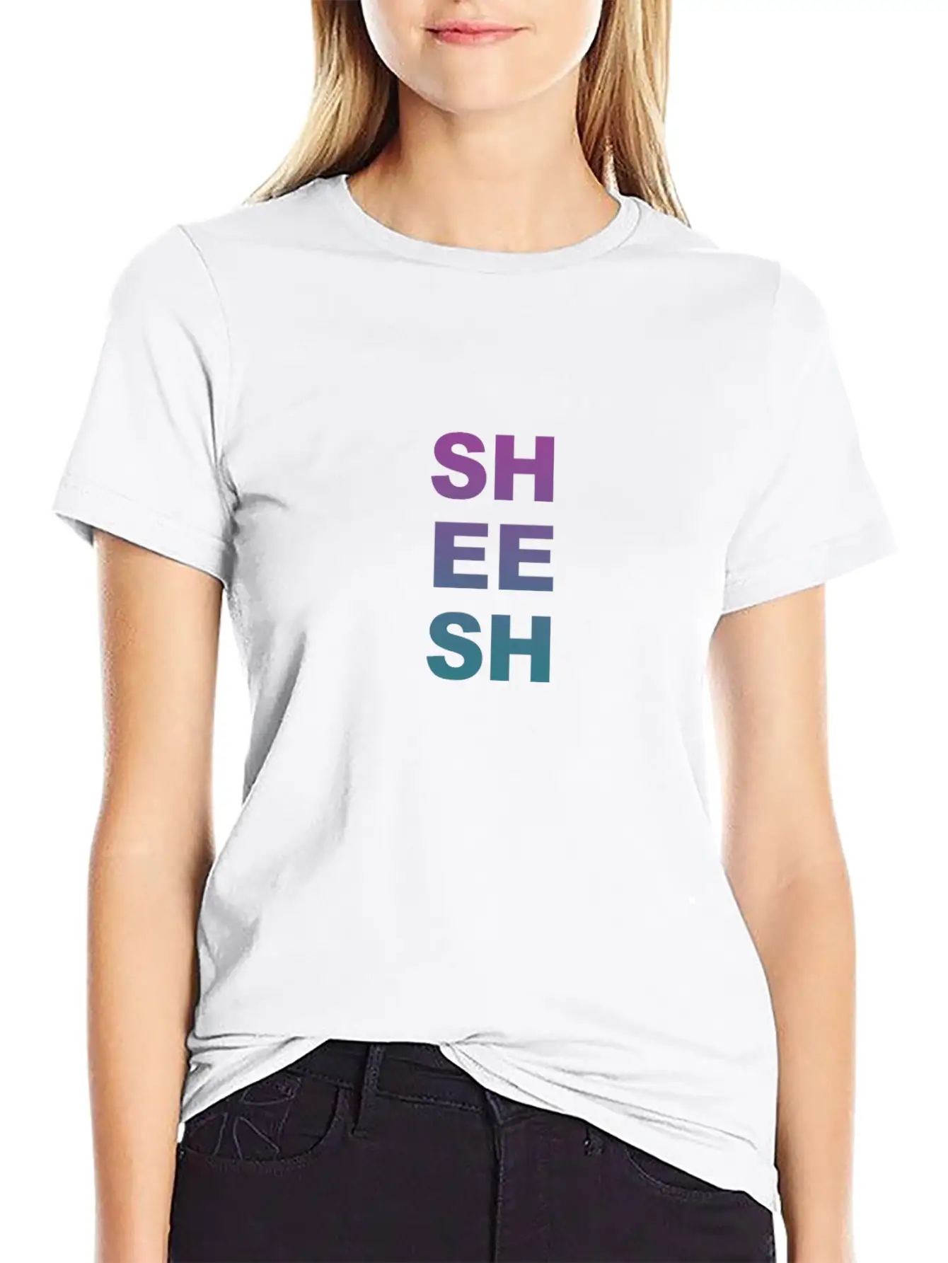 Sheesh Neon Stylish Everyday T-Shirt – Unisex Basic Cotton Tee