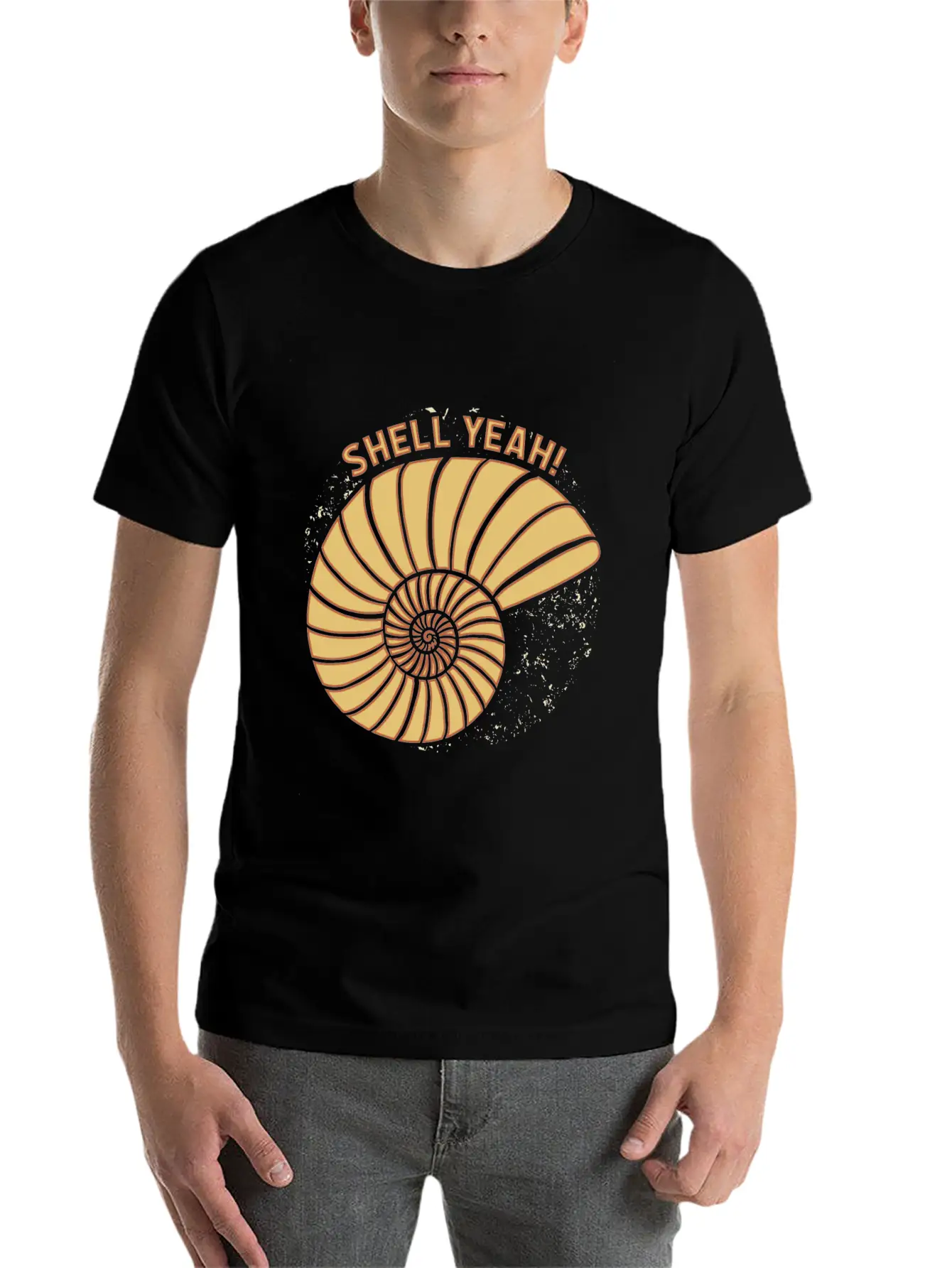 Shell Yeah Funny Quote Gift Idea Christmas Stylish Everyday T-Shirt – Unisex Basic Cotton Tee