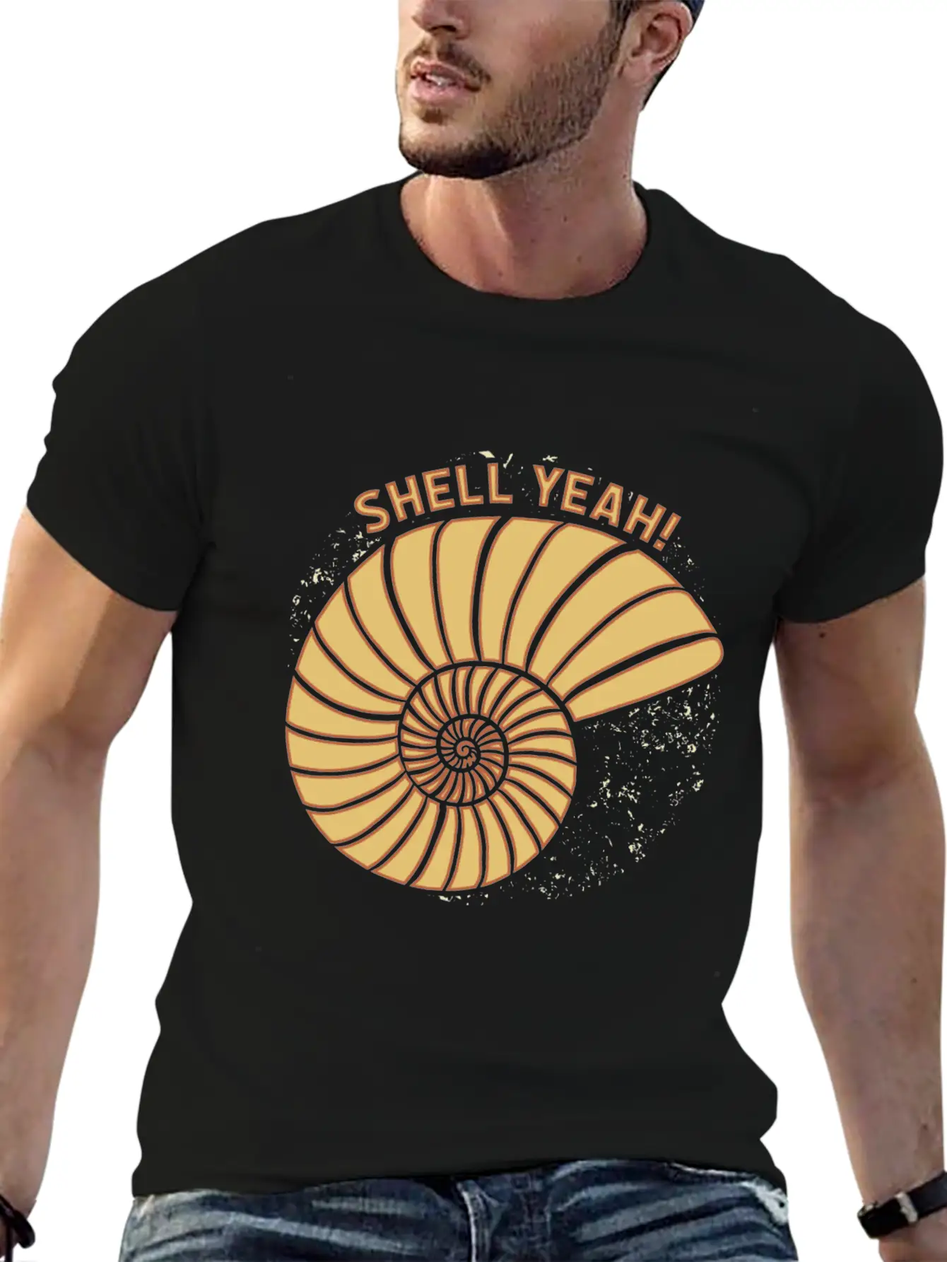 Shell Yeah Funny Quote Gift Idea Christmas Stylish Everyday T-Shirt – Unisex Basic Cotton Tee