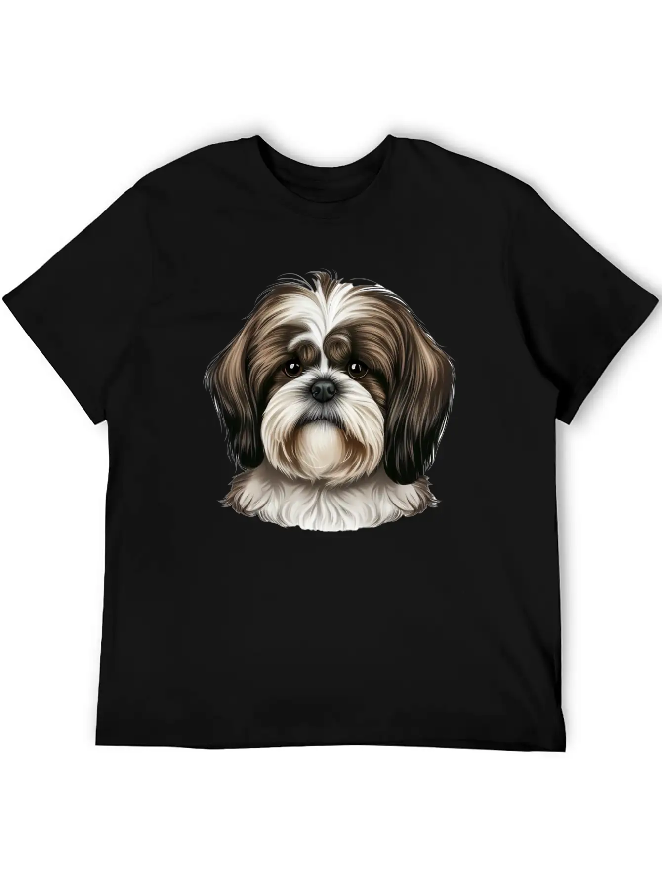 Shi Tzu Serenity Stylish Everyday T-Shirt – Unisex Basic Cotton Tee
