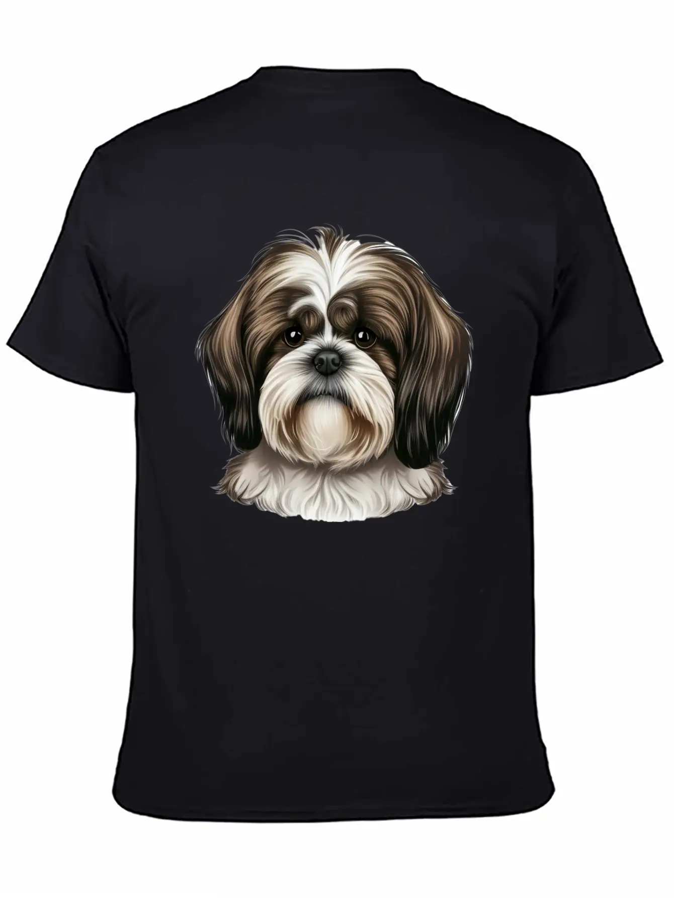 Shi Tzu Serenity Stylish Everyday T-Shirt – Unisex Basic Cotton Tee