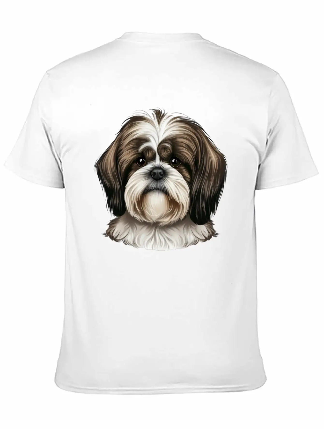Shi Tzu Serenity Stylish Everyday T-Shirt – Unisex Basic Cotton Tee