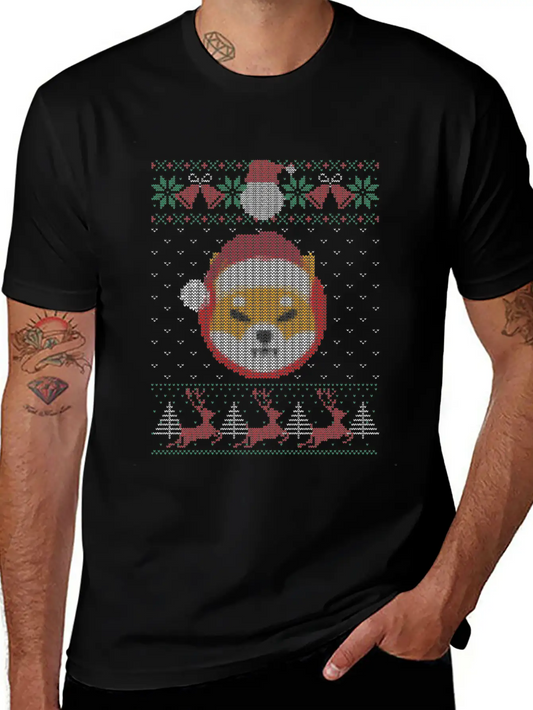 Shiba Inu Crypto Blockchain Cryptocurrency Ugly Stylish Everyday T-Shirt – Unisex Basic Cotton Tee