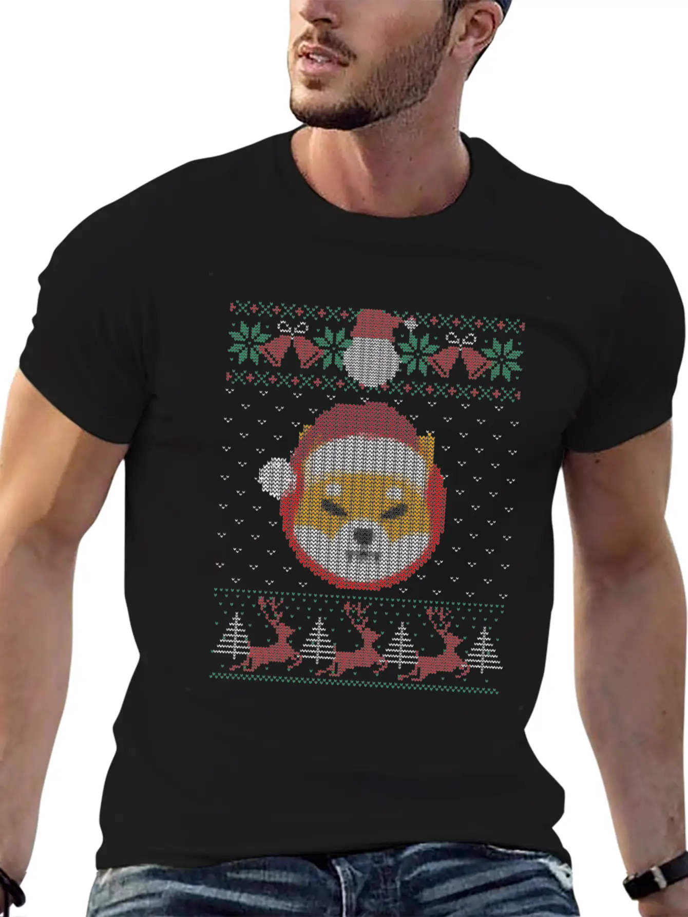 Shiba Inu Crypto Blockchain Cryptocurrency Ugly Stylish Everyday T-Shirt – Unisex Basic Cotton Tee