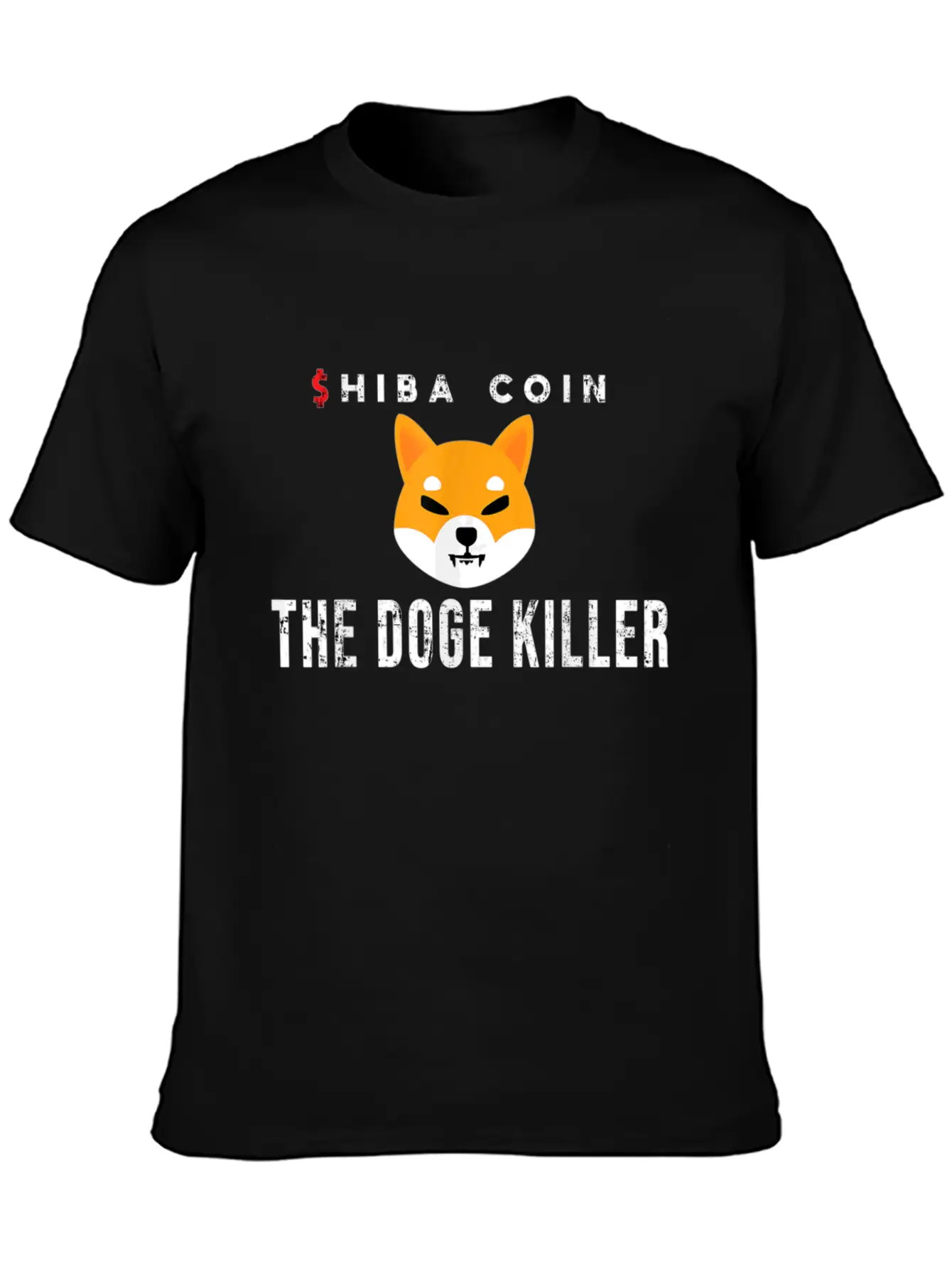 Shiba Inu Token Crypto Coin Cryptocurrency Stylish Everyday T-Shirt – Unisex Basic Cotton Tee