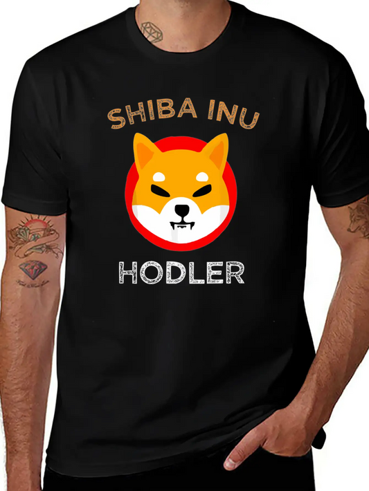 Shiba Inu Token Crypto Shib Inu Hodler Coin Crypto Essential Unisex Summer Tee – Soft Cotton Casual Fit