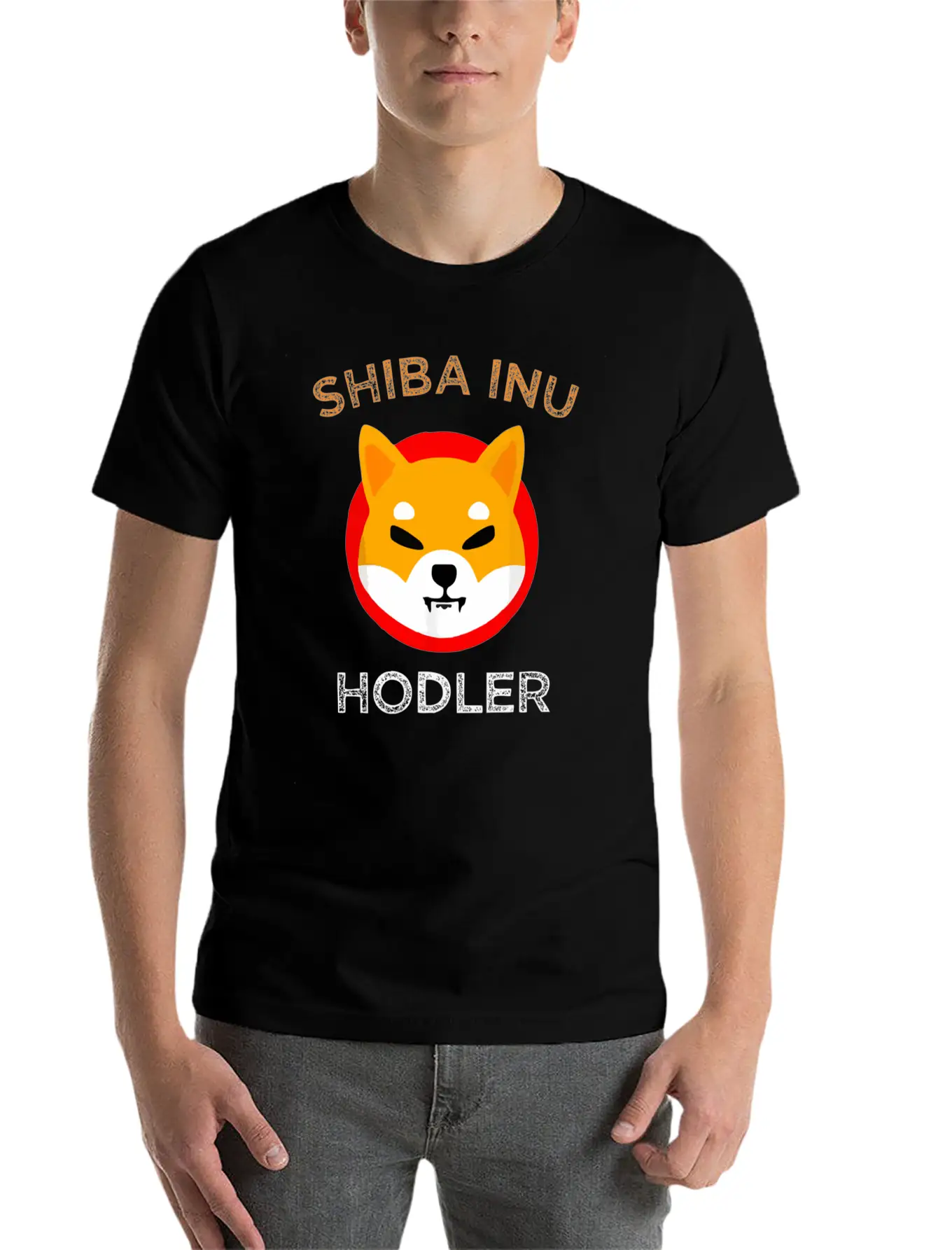 Shiba Inu Token Crypto Shib Inu Hodler Coin Crypto Essential Unisex Summer Tee – Soft Cotton Casual Fit