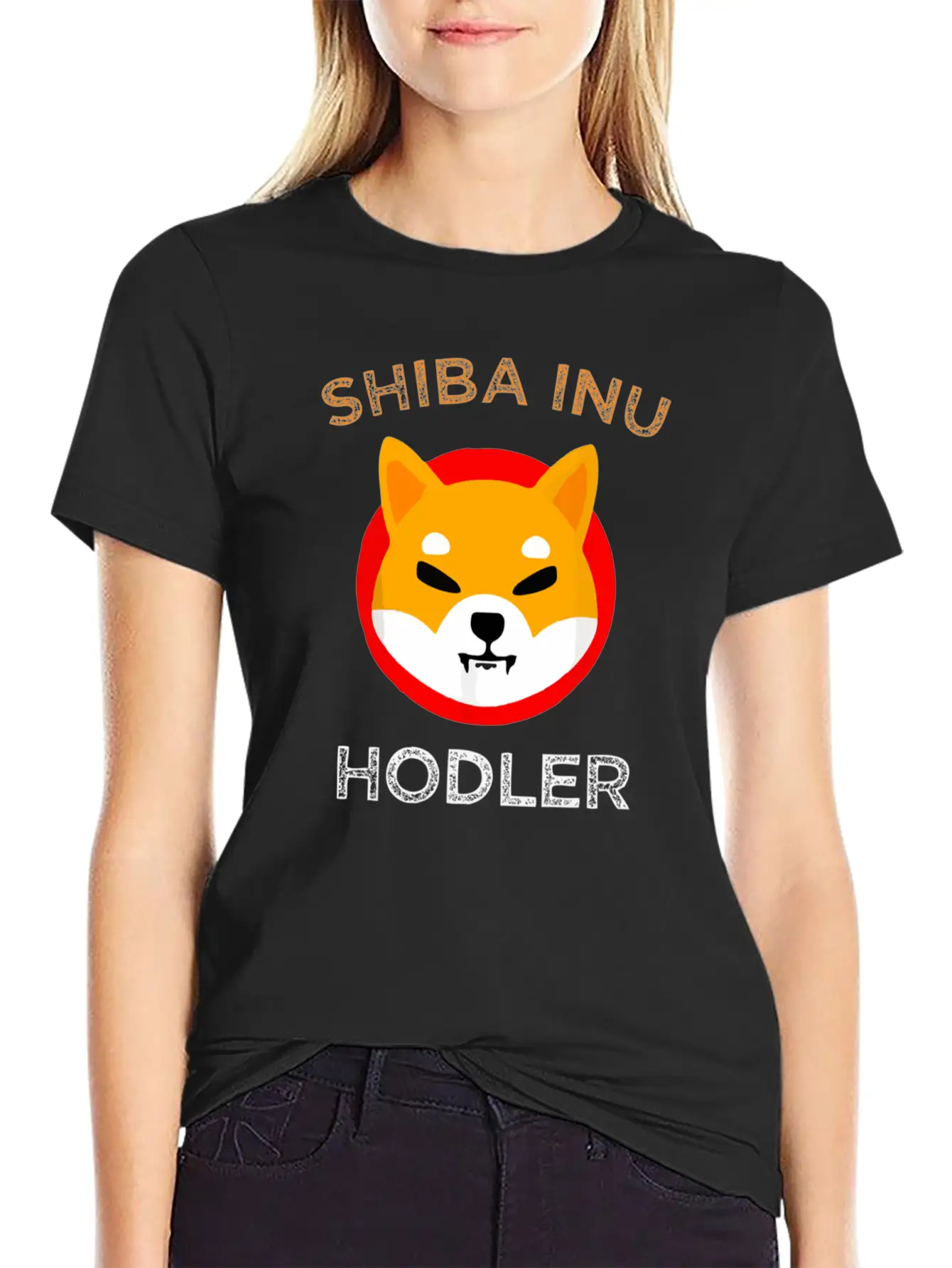 Shiba Inu Token Crypto Shib Inu Hodler Coin Crypto Essential Unisex Summer Tee – Soft Cotton Casual Fit