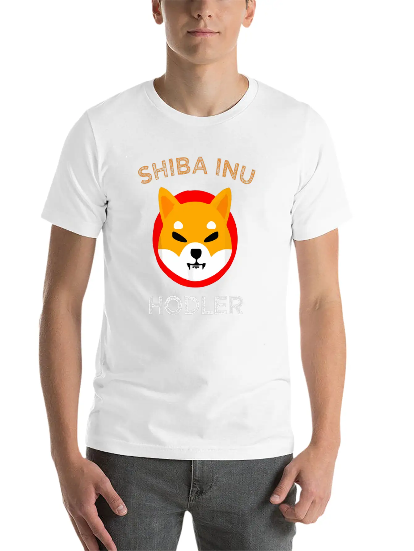 Shiba Inu Token Crypto Shib Inu Hodler Coin Crypto Essential Unisex Summer Tee – Soft Cotton Casual Fit