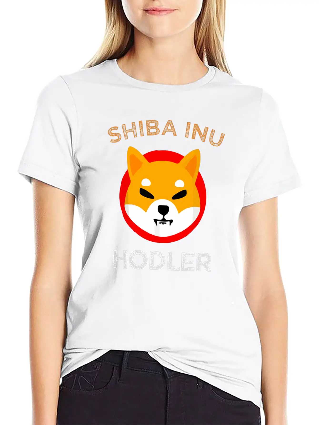 Shiba Inu Token Crypto Shib Inu Hodler Coin Crypto Essential Unisex Summer Tee – Soft Cotton Casual Fit
