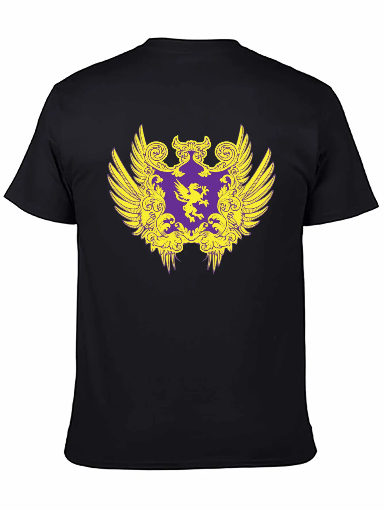 Shield Heraldry Unisex Casual T-Shirt – Clean Design For Daily Comfort