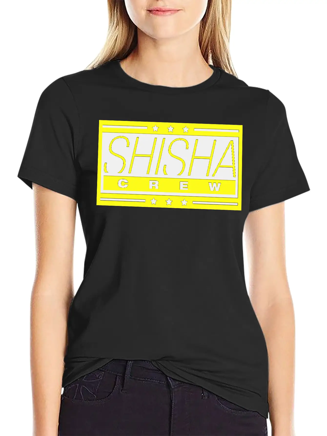 Shisha_crew_he2 Unisex Short Sleeve Soft Cotton T-Shirt – Casual Everyday Wear