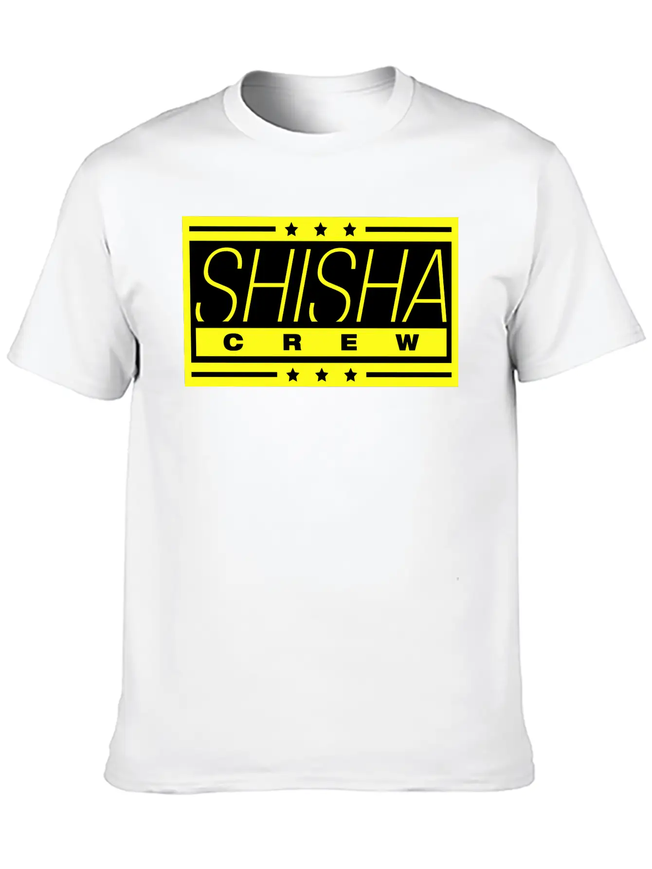 Shisha_crew_he2 Unisex Short Sleeve Soft Cotton T-Shirt – Casual Everyday Wear