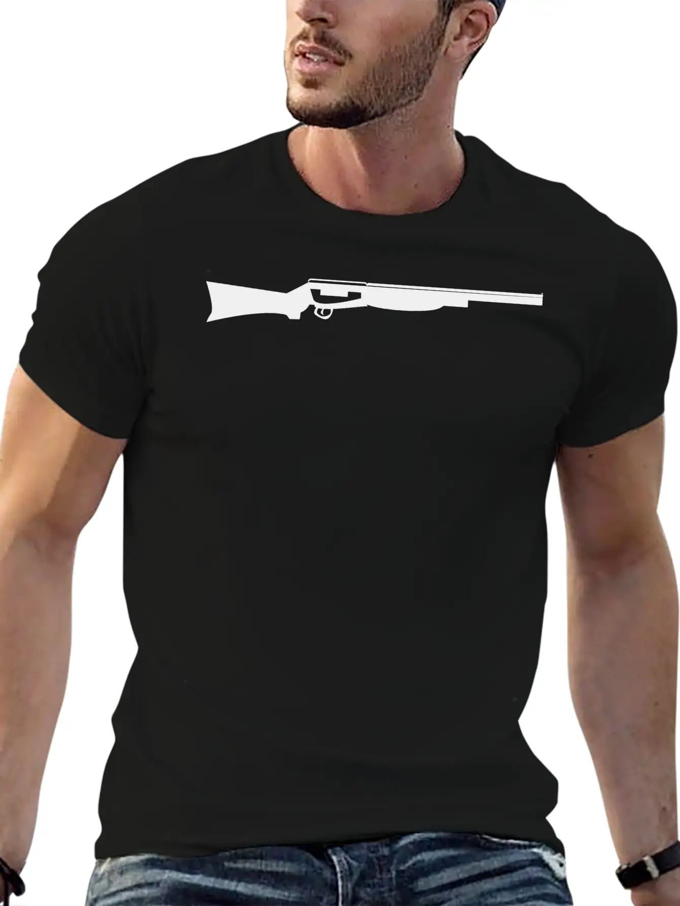 Shotgun Stylish Everyday T-Shirt – Unisex Basic Cotton Tee
