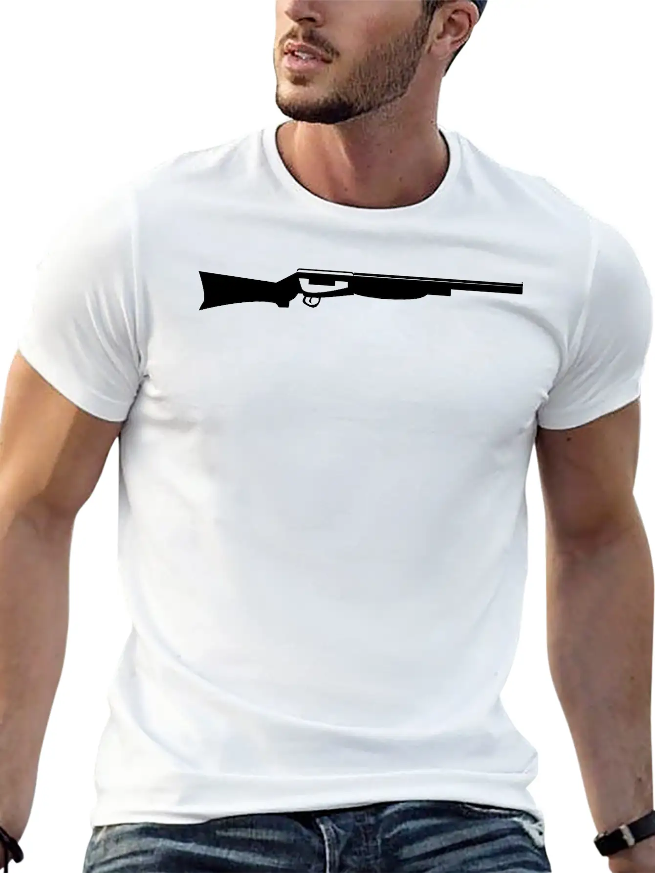 Shotgun Stylish Everyday T-Shirt – Unisex Basic Cotton Tee