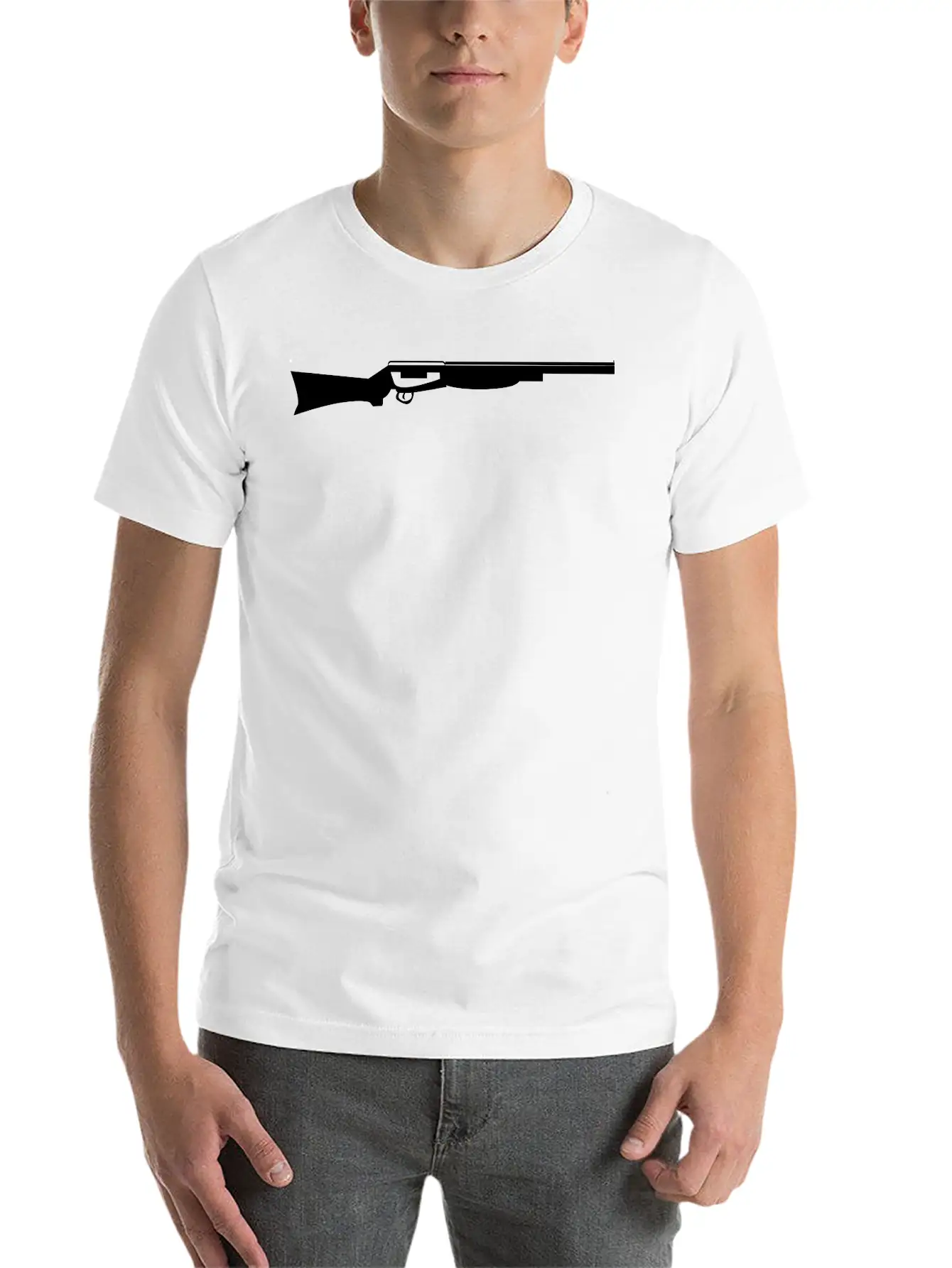 Shotgun Stylish Everyday T-Shirt – Unisex Basic Cotton Tee