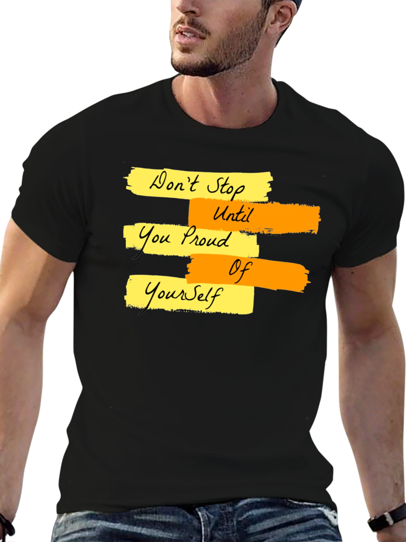 Motivational Graphic T-Shirt - Dont Stop