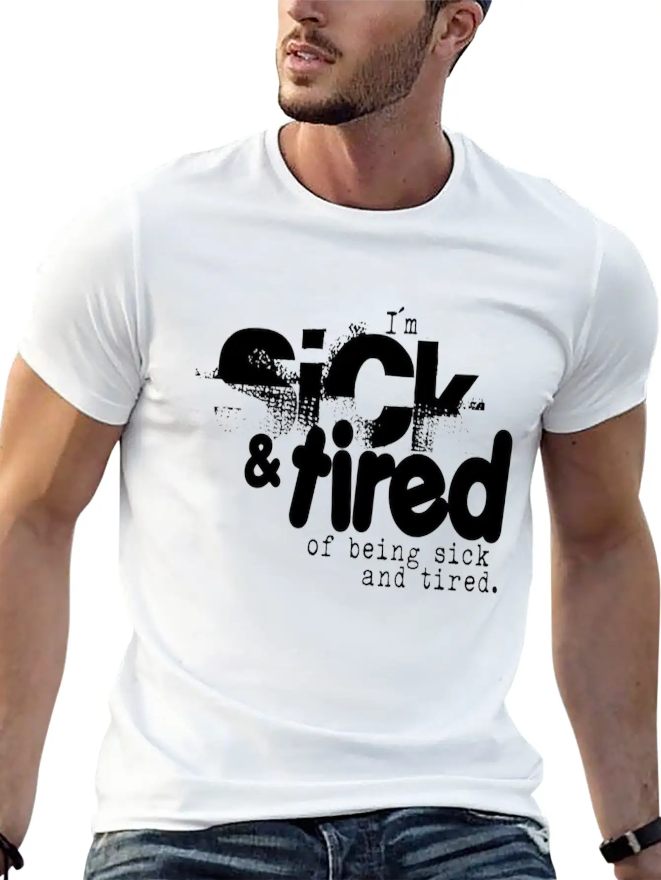 Sick And Tired Timeless Short Sleeve Tee – Comfy And Minimalist Design
