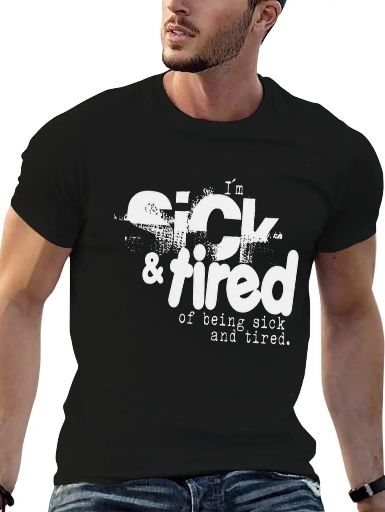 Sick And Tired Timeless Short Sleeve Tee – Comfy And Minimalist Design