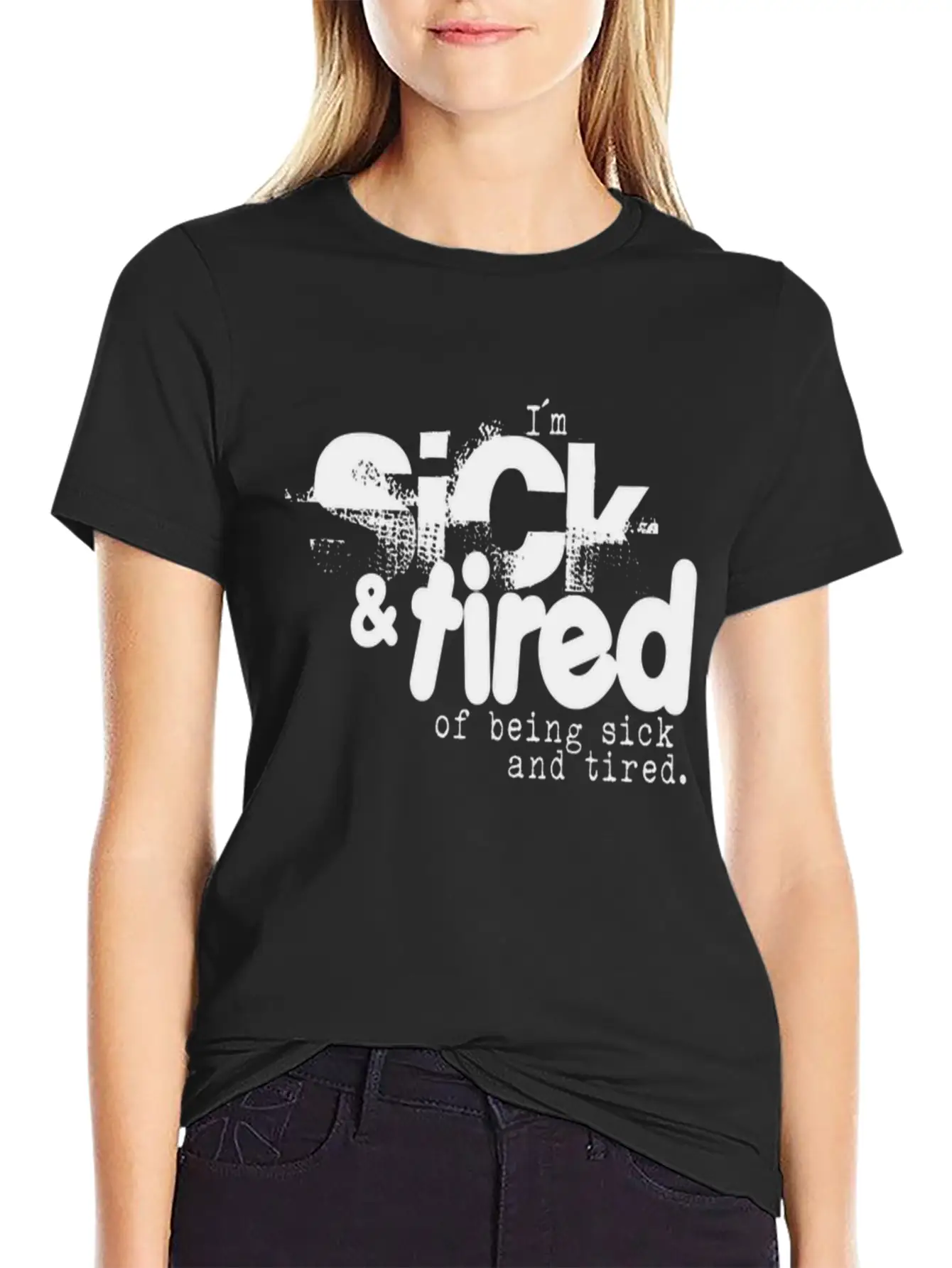 Sick And Tired Timeless Short Sleeve Tee – Comfy And Minimalist Design
