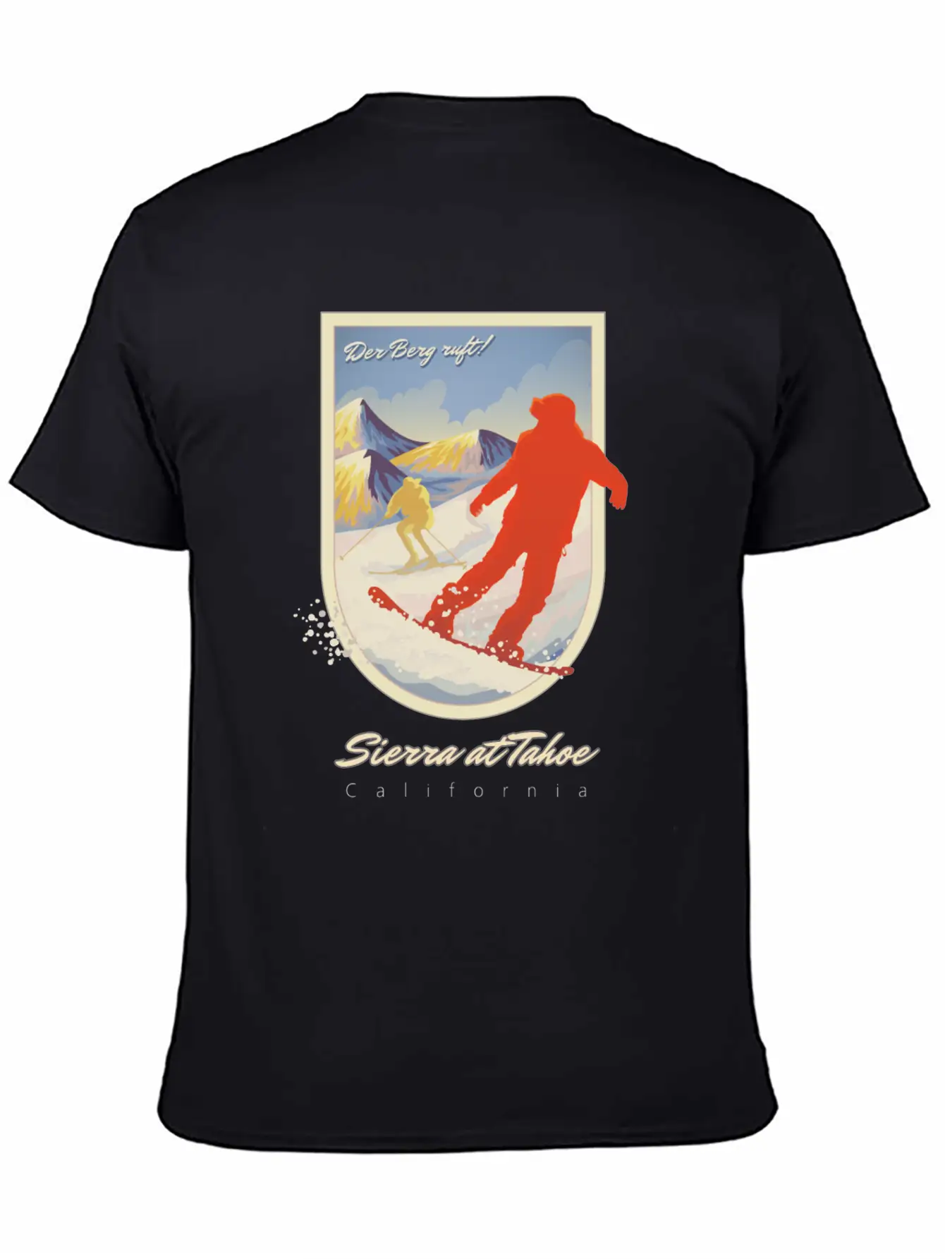 Sierra At Tahoe, California Comfortable Minimalist Graphic Tee – Summer Style Essential