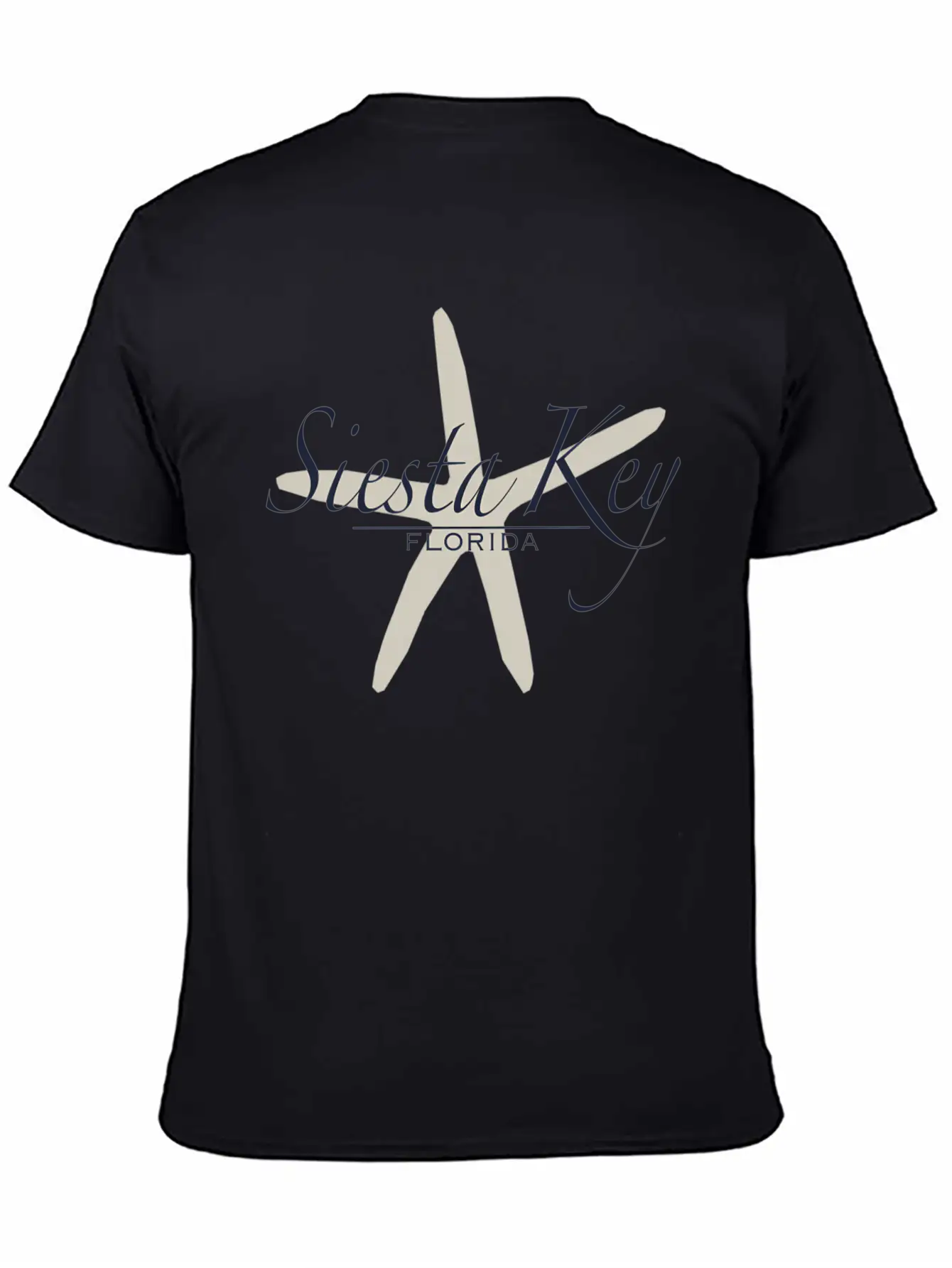 Siesta Key Starfish Florida Beach Timeless Short Sleeve Tee – Comfy And Minimalist Design