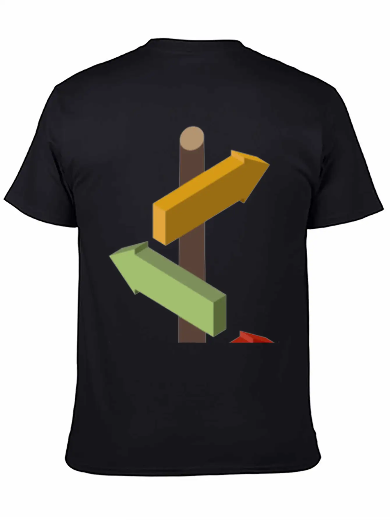 Signpost Basic Graphic T-Shirt – Daily Comfort In Soft Cotton