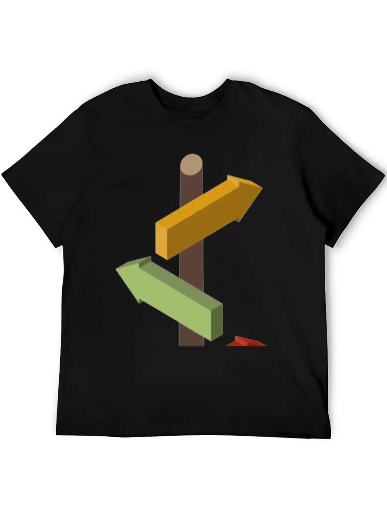 Signpost Basic Graphic T-Shirt – Daily Comfort In Soft Cotton