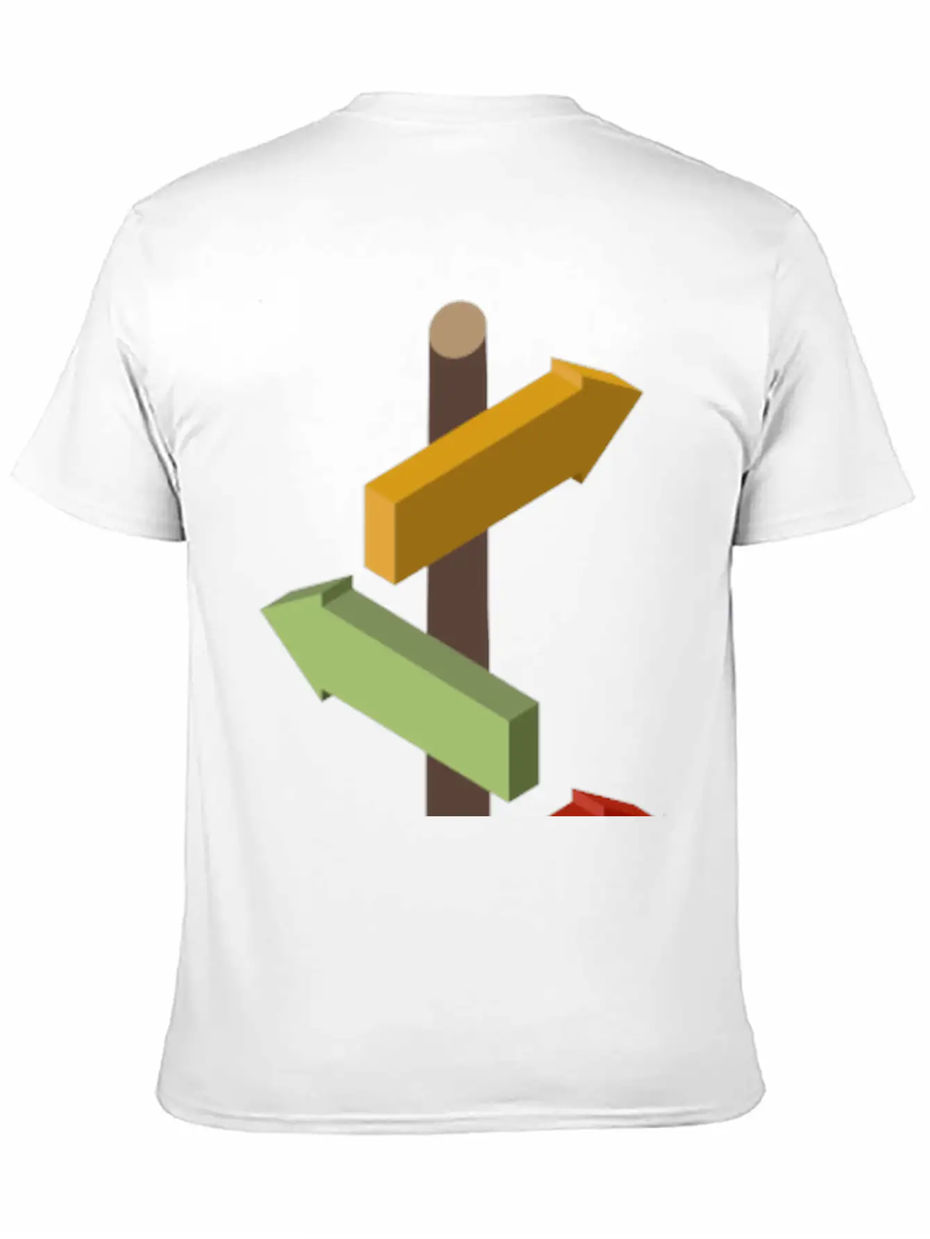 Signpost Basic Graphic T-Shirt – Daily Comfort In Soft Cotton