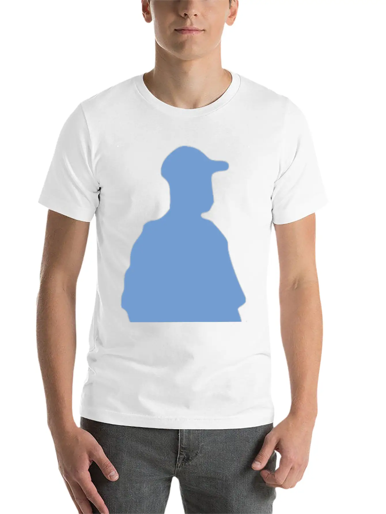 Silhouette Homme 43 Stylish Everyday T-Shirt – Unisex Basic Cotton Tee