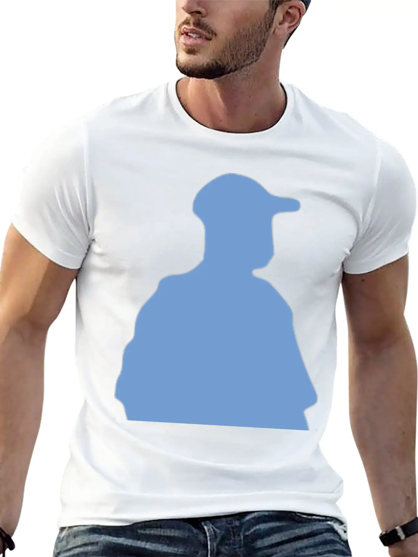 Silhouette Homme 43 Stylish Everyday T-Shirt – Unisex Basic Cotton Tee
