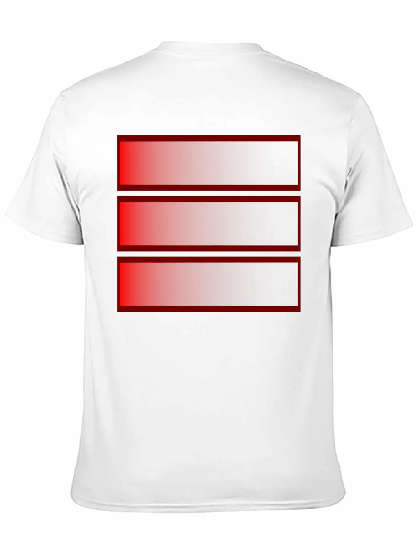 Simple Geometric Motif - Low Battery Timeless Short Sleeve Tee – Comfy And Minimalist Design