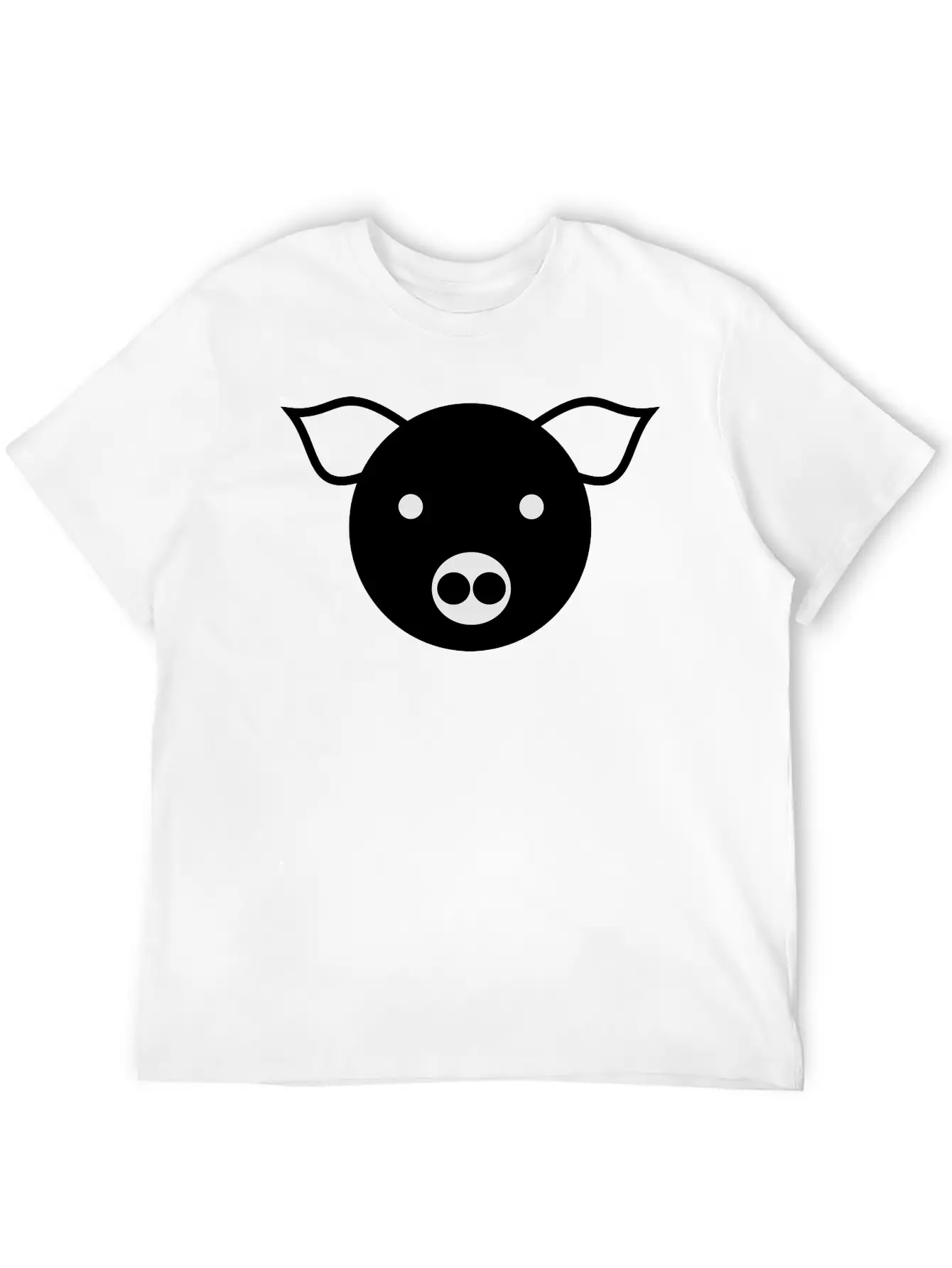 Simple Pig Stylish Everyday T-Shirt – Unisex Basic Cotton Tee