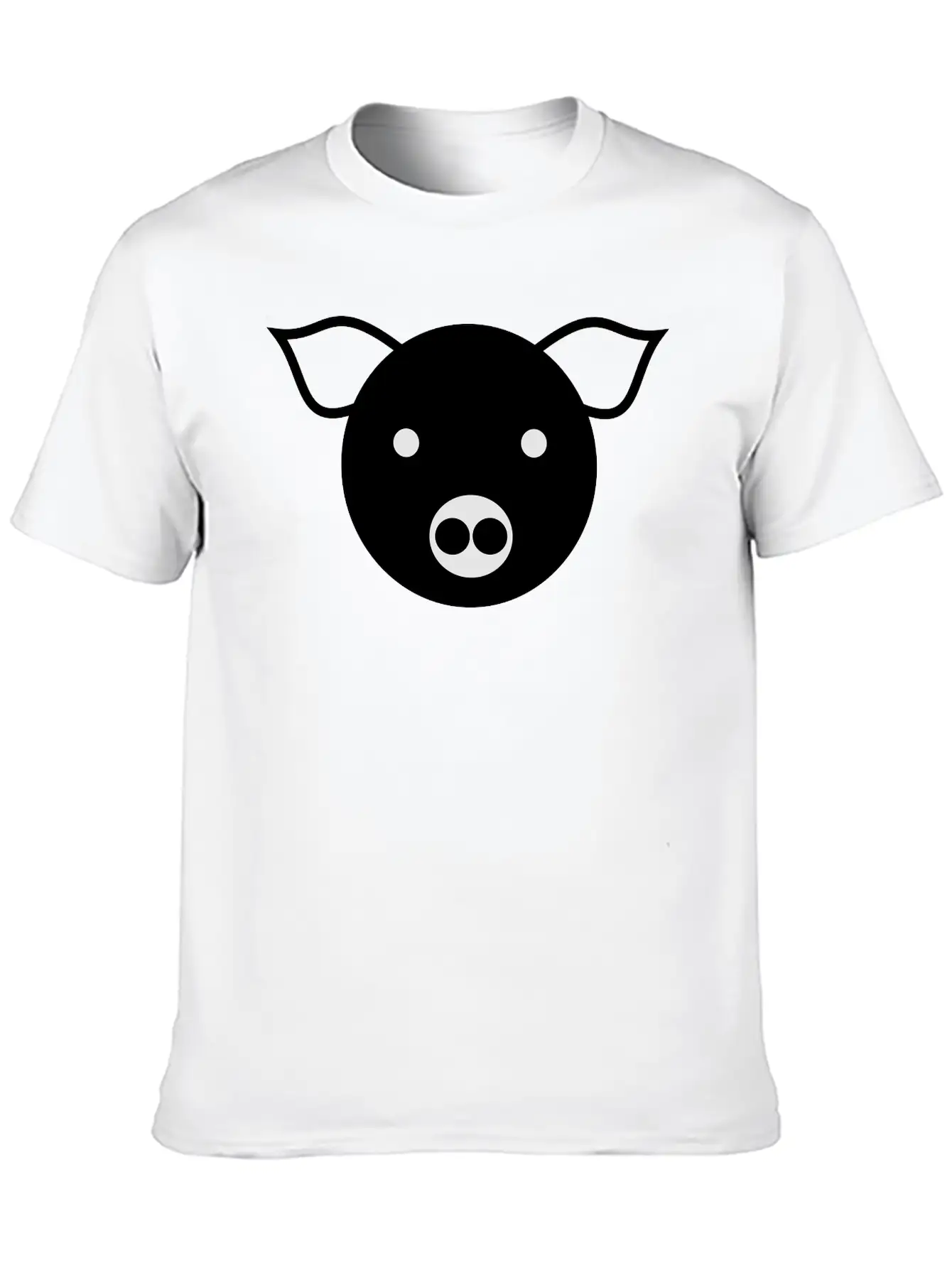 Simple Pig Stylish Everyday T-Shirt – Unisex Basic Cotton Tee