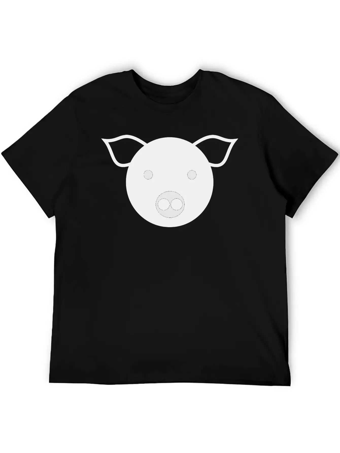 Simple Pig Stylish Everyday T-Shirt – Unisex Basic Cotton Tee