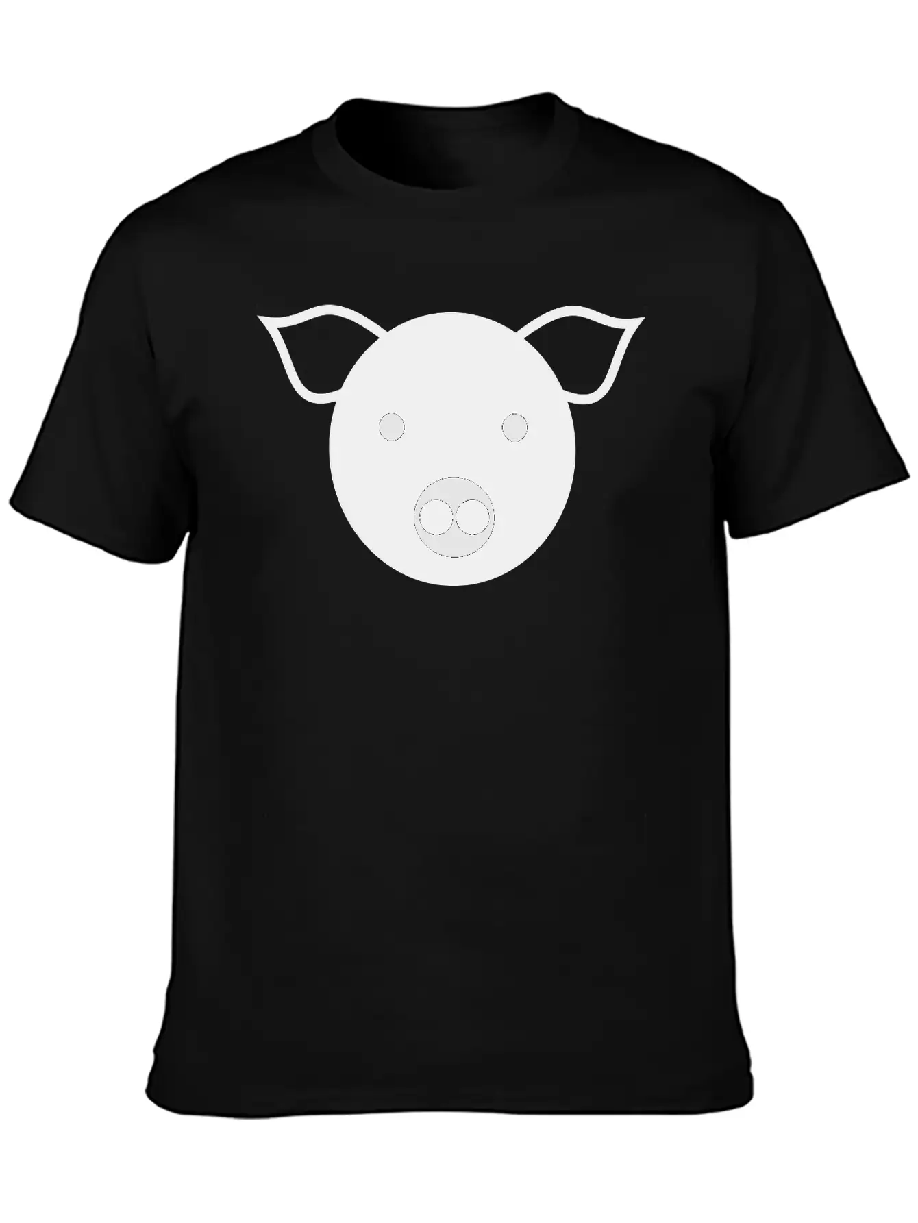 Simple Pig Stylish Everyday T-Shirt – Unisex Basic Cotton Tee