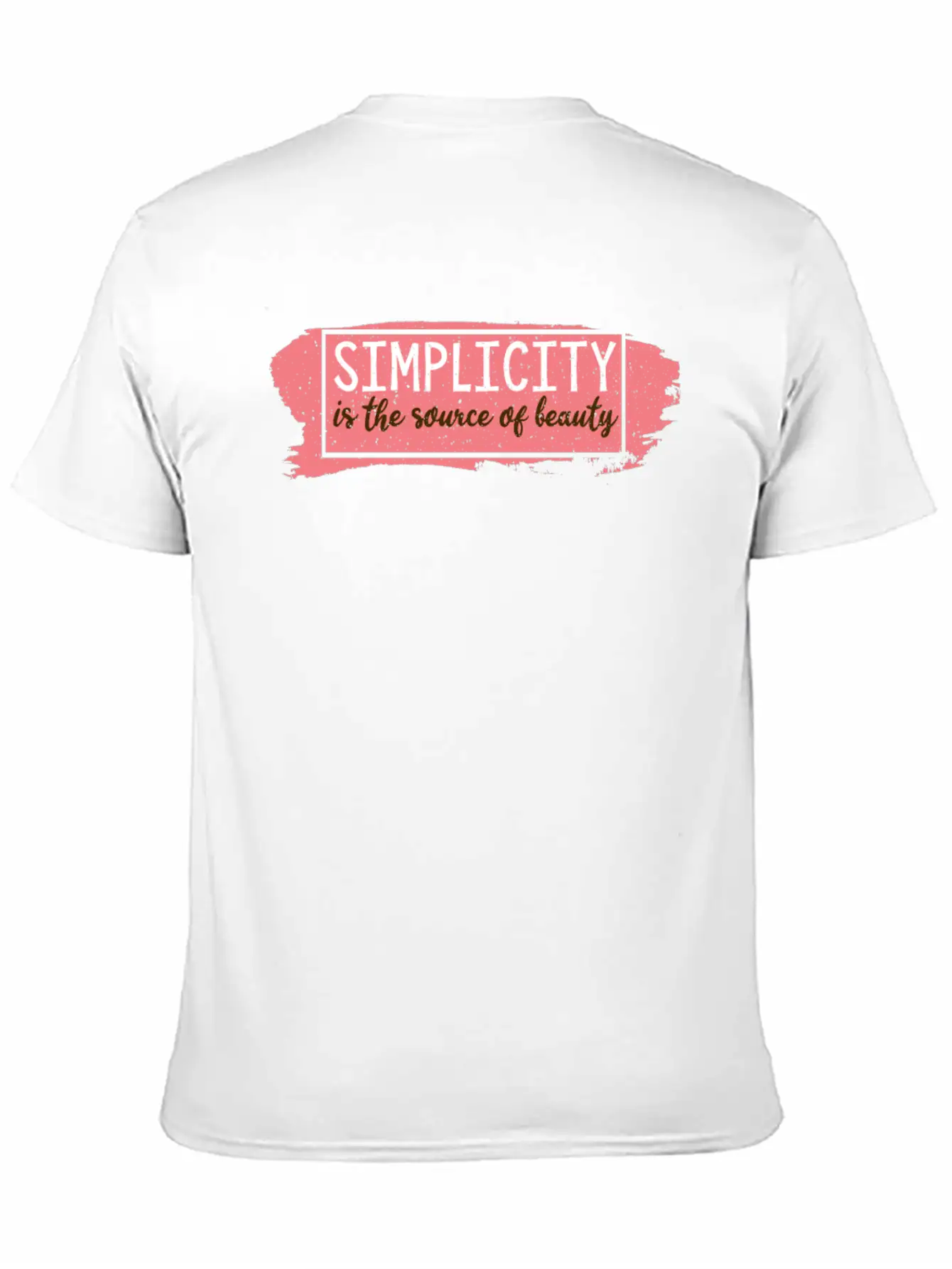 Simplicity Is The Source Of Beauty Relaxed Everyday Tee – Lightweight And Durable Cotton