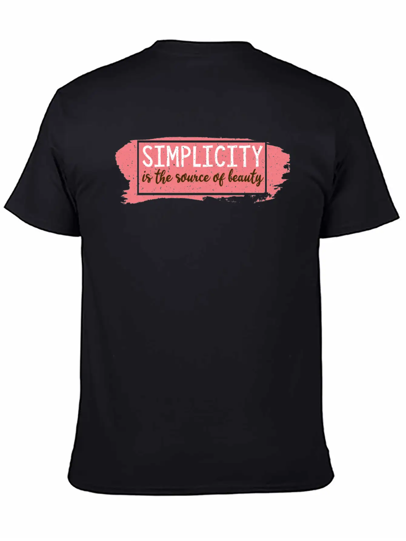 Simplicity Is The Source Of Beauty Relaxed Everyday Tee – Lightweight And Durable Cotton