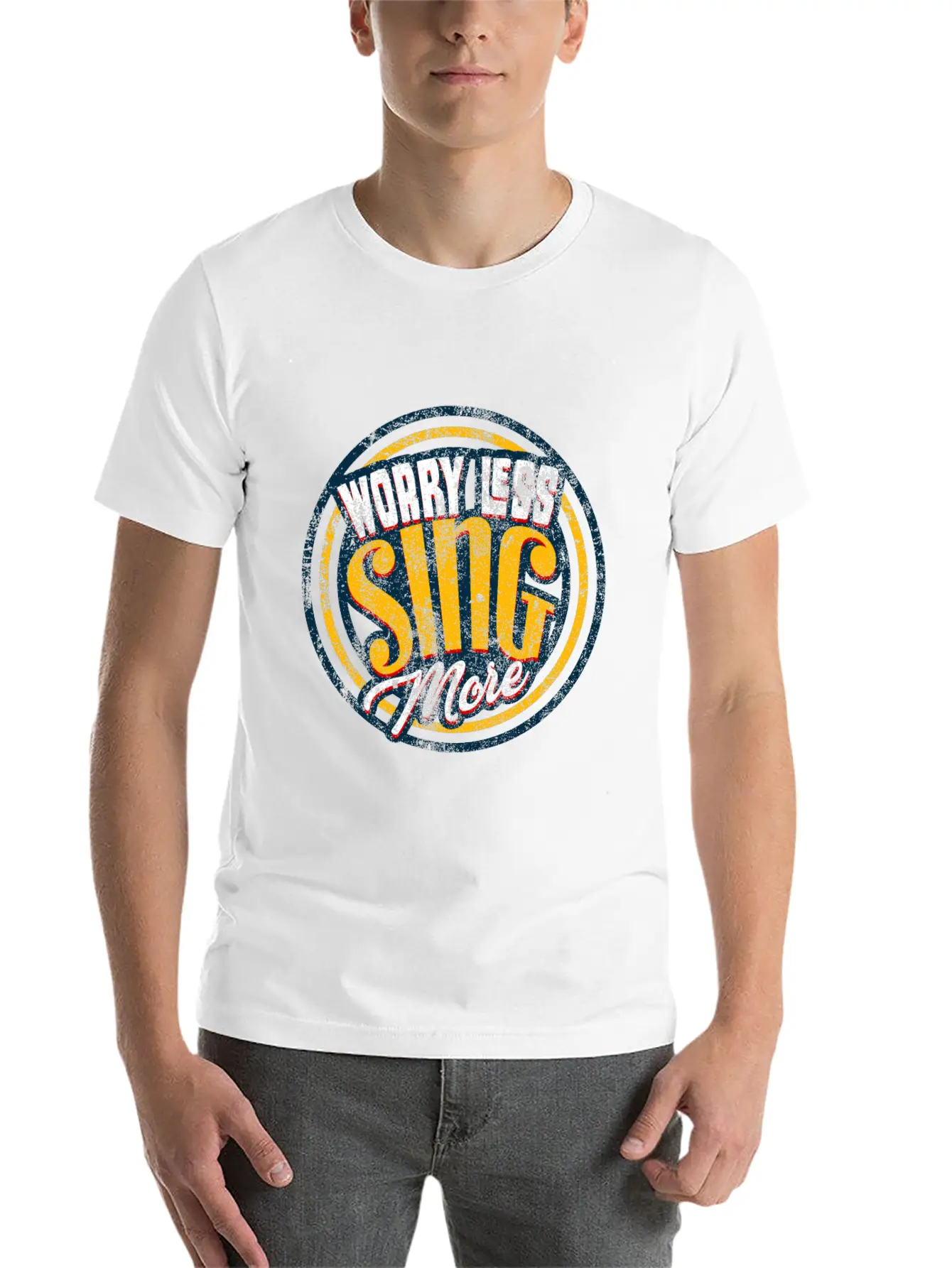 Sing Singer Basic Graphic T-Shirt – Daily Comfort In Soft Cotton