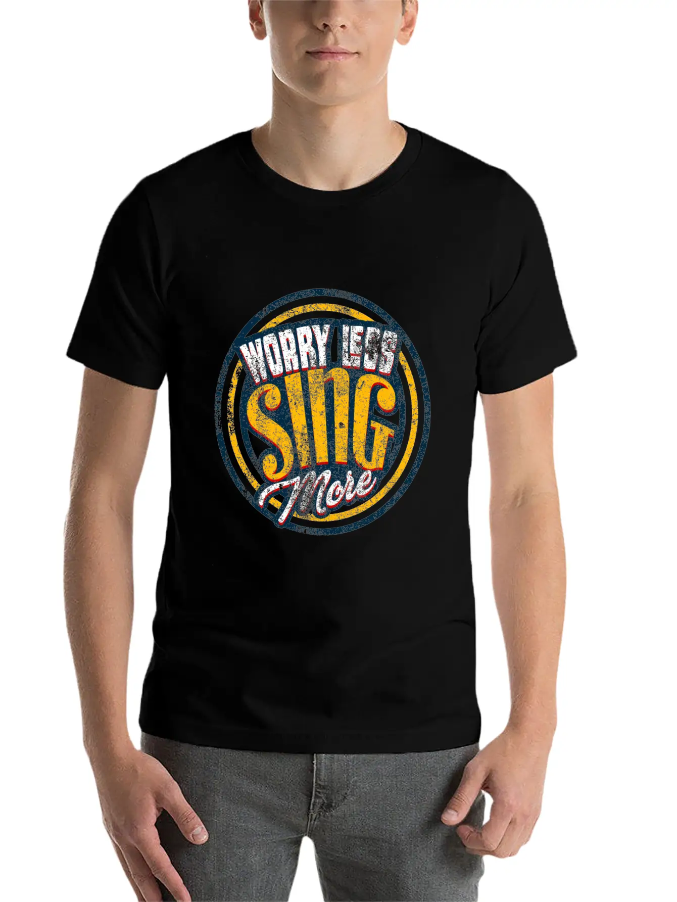 Sing Singer Basic Graphic T-Shirt – Daily Comfort In Soft Cotton