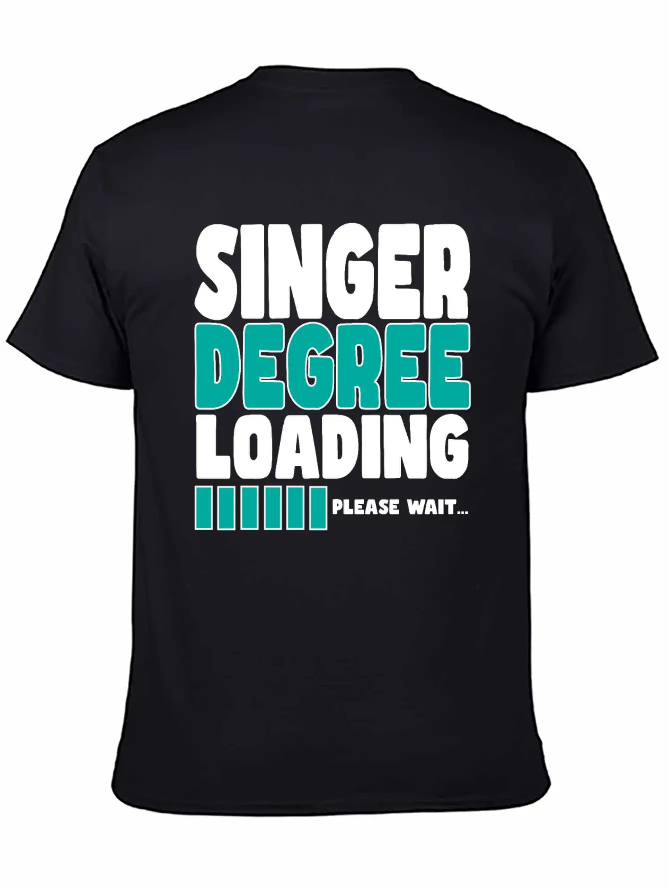 Singer Degree Loading Stylish Everyday T-Shirt – Unisex Basic Cotton Tee