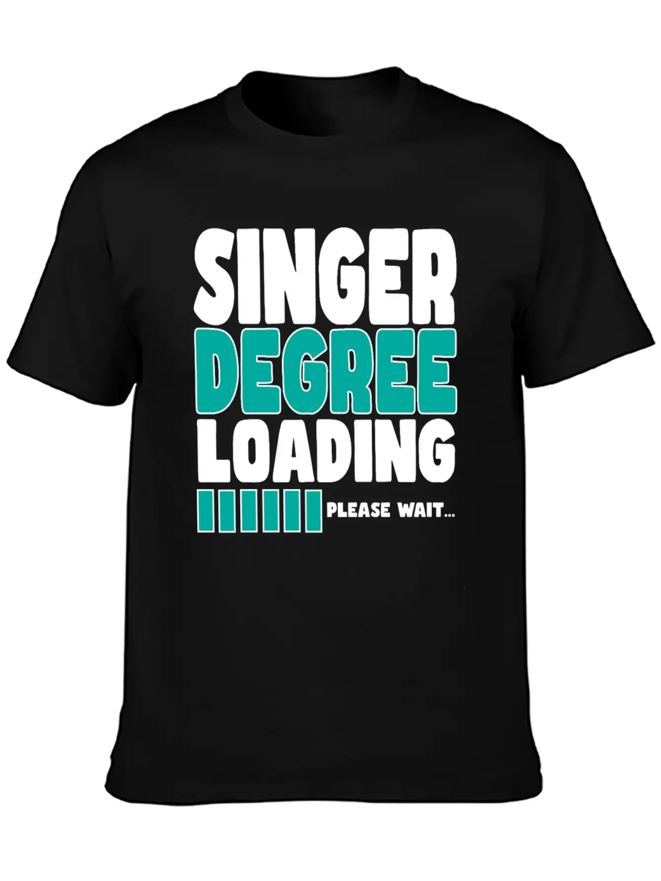 Singer Degree Loading Stylish Everyday T-Shirt – Unisex Basic Cotton Tee