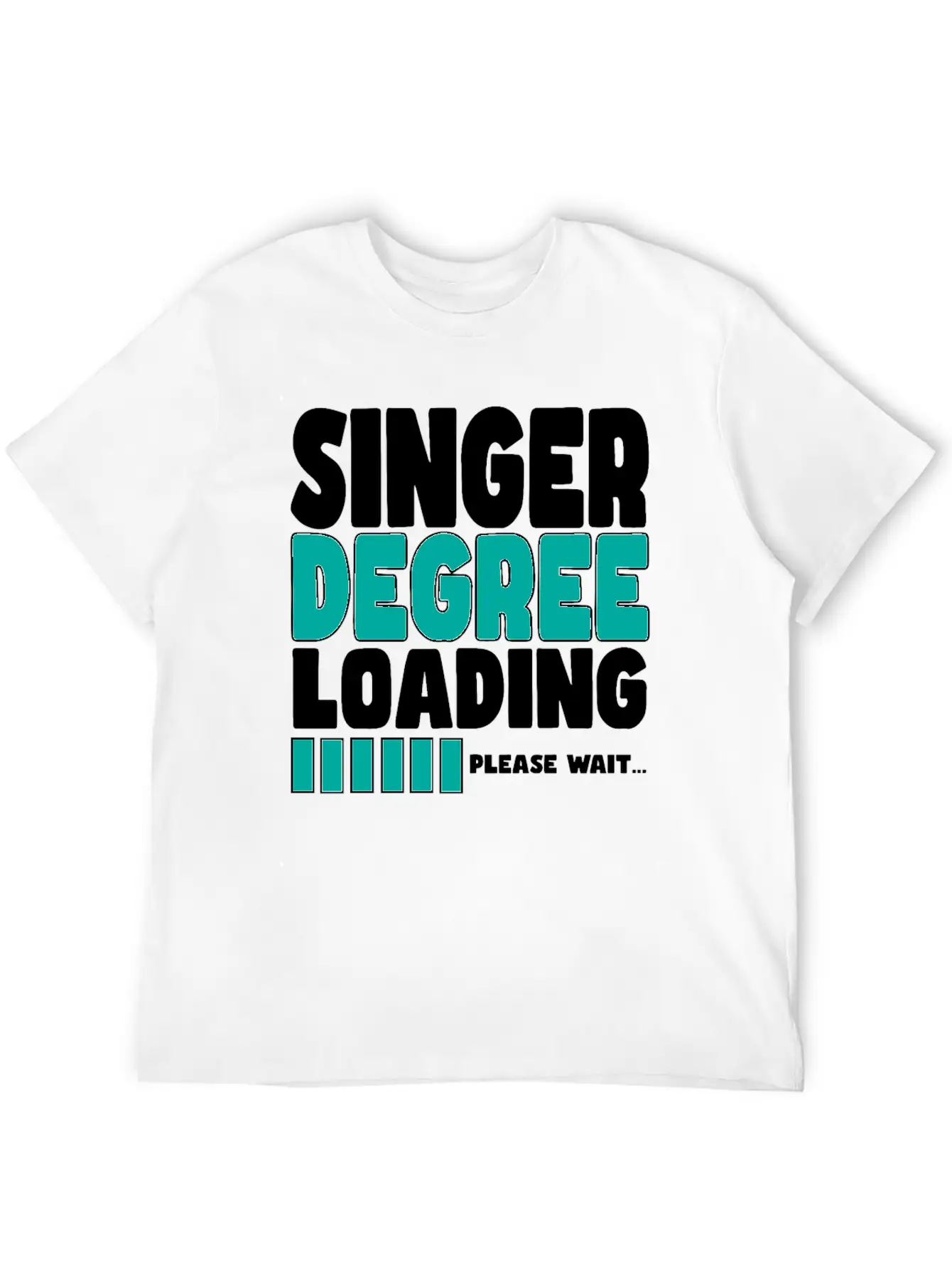 Singer Degree Loading Stylish Everyday T-Shirt – Unisex Basic Cotton Tee