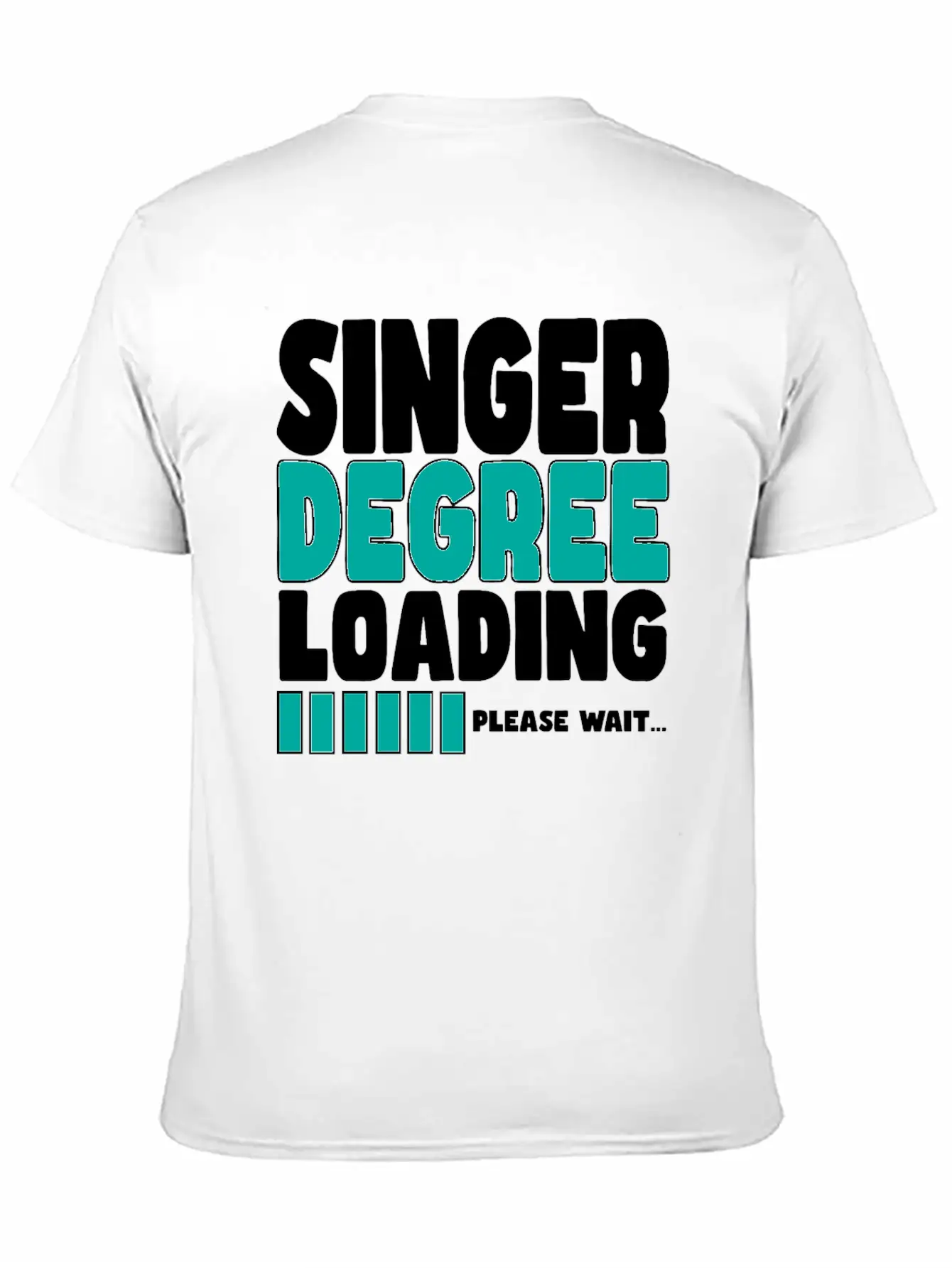Singer Degree Loading Stylish Everyday T-Shirt – Unisex Basic Cotton Tee